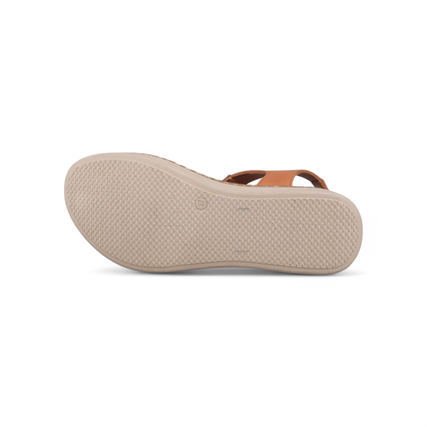 Günlük Sandalet - Taba, Deri