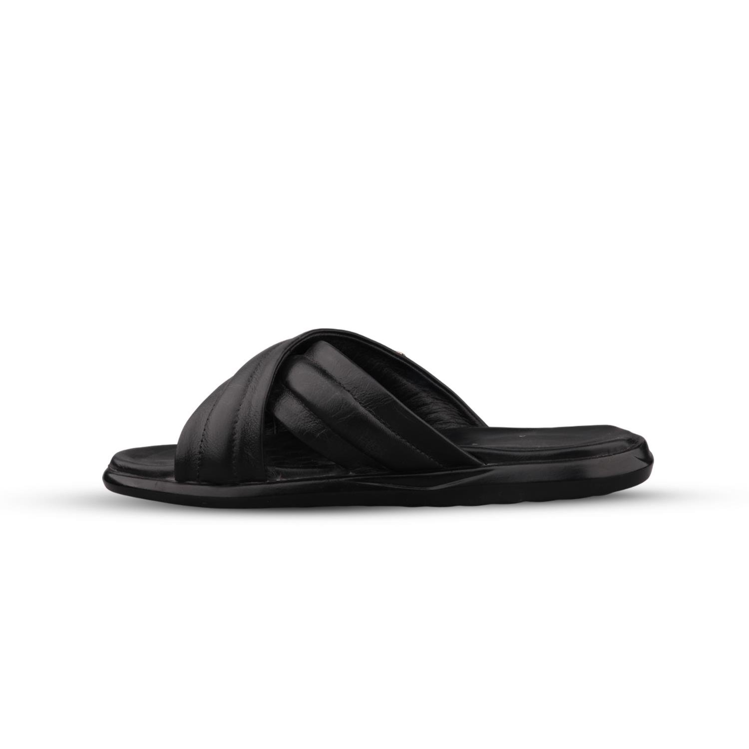 Günlük Terlik - Siyah, Deri