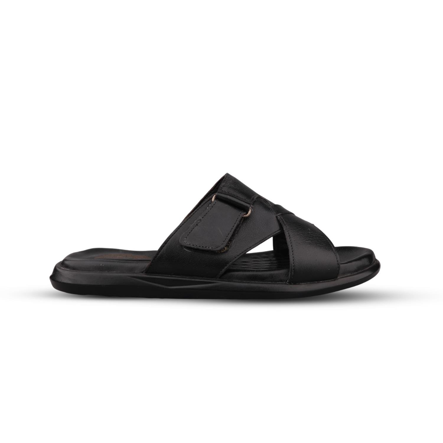 Günlük Terlik - Siyah, Deri