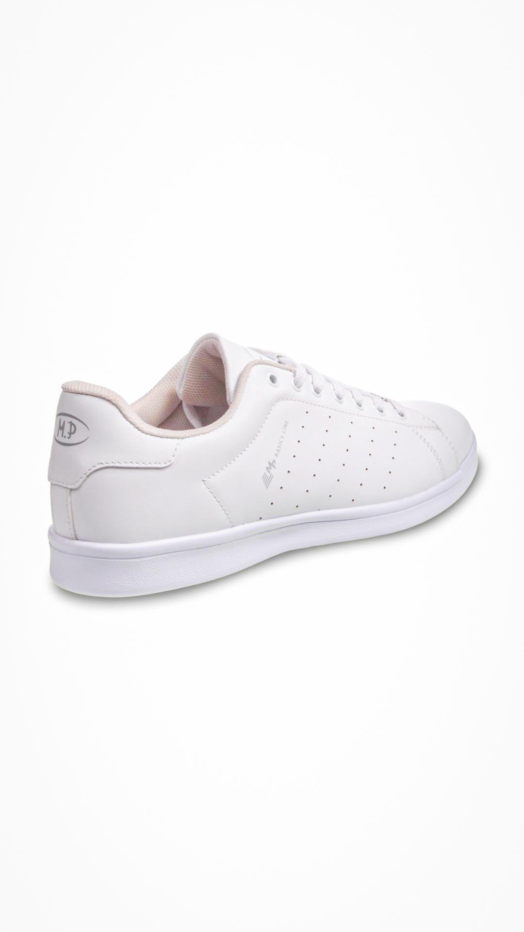 Kadın Bağcıklı Beyaz Sneaker
