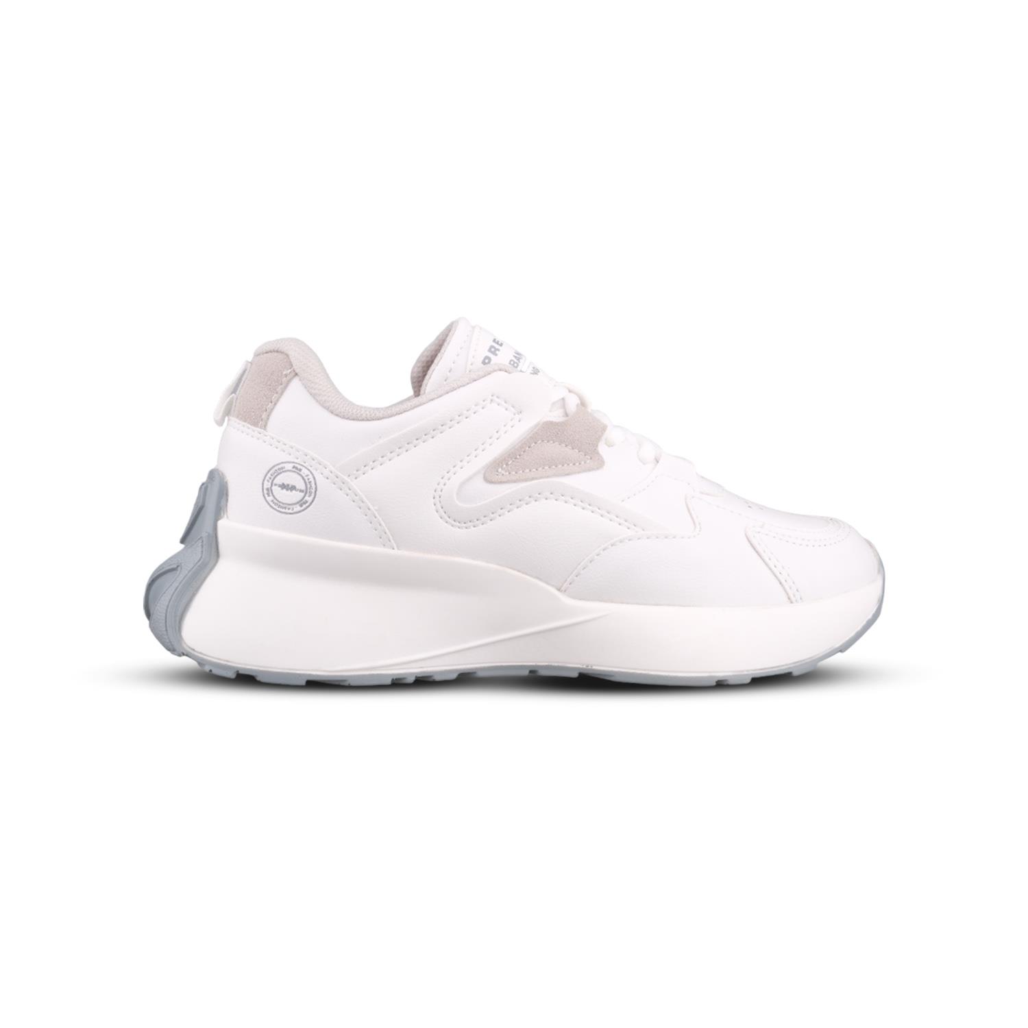 Kadın Bağcıklı Beyaz Sneaker