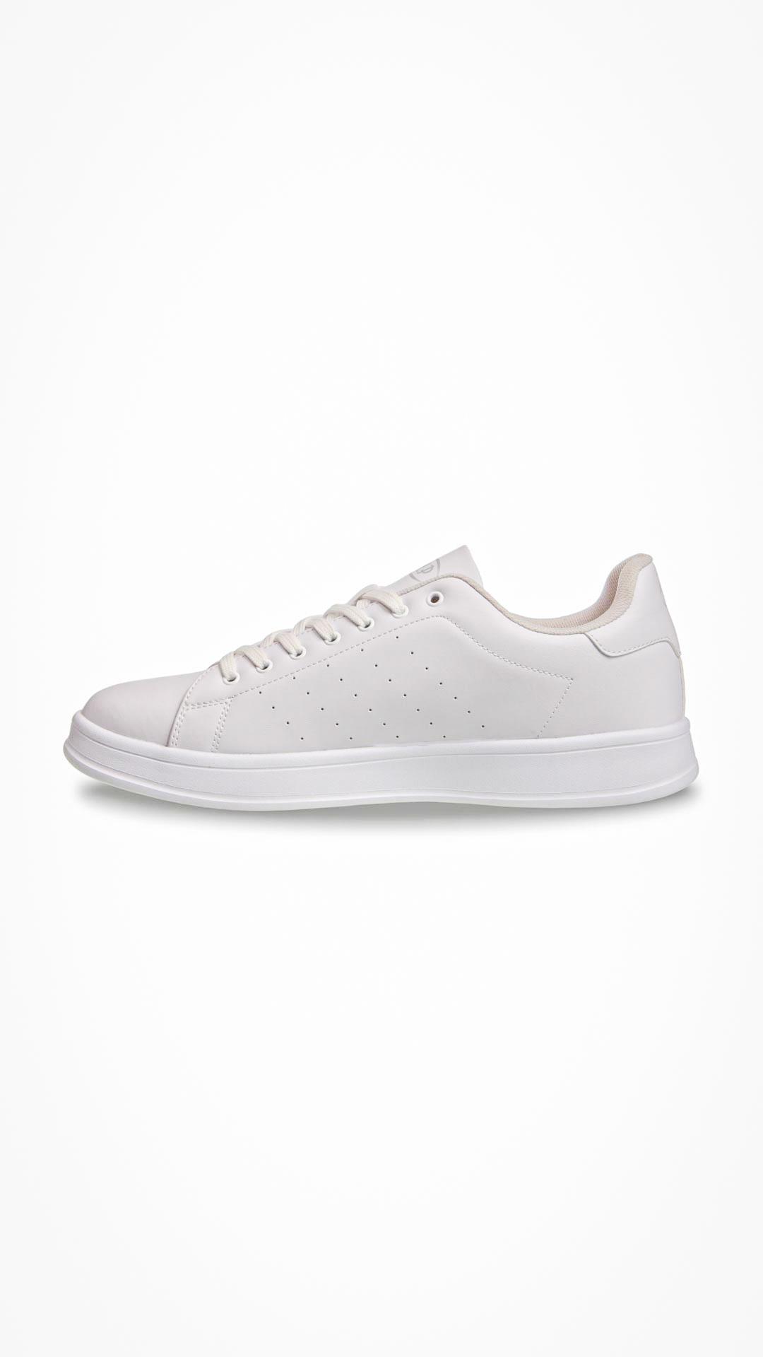 Kadın Bağcıklı Beyaz Sneaker