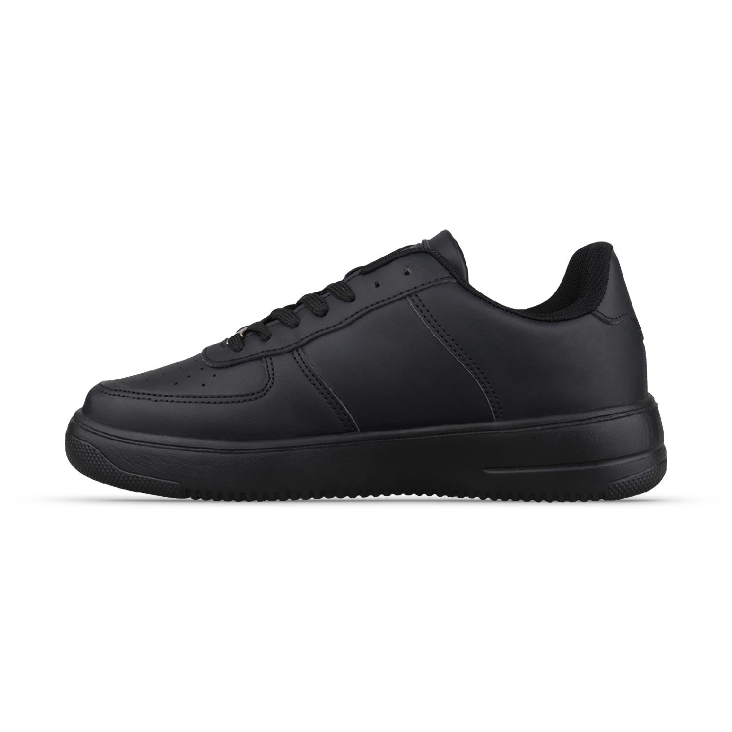 Kadın Bağcıklı Siyah Sneaker