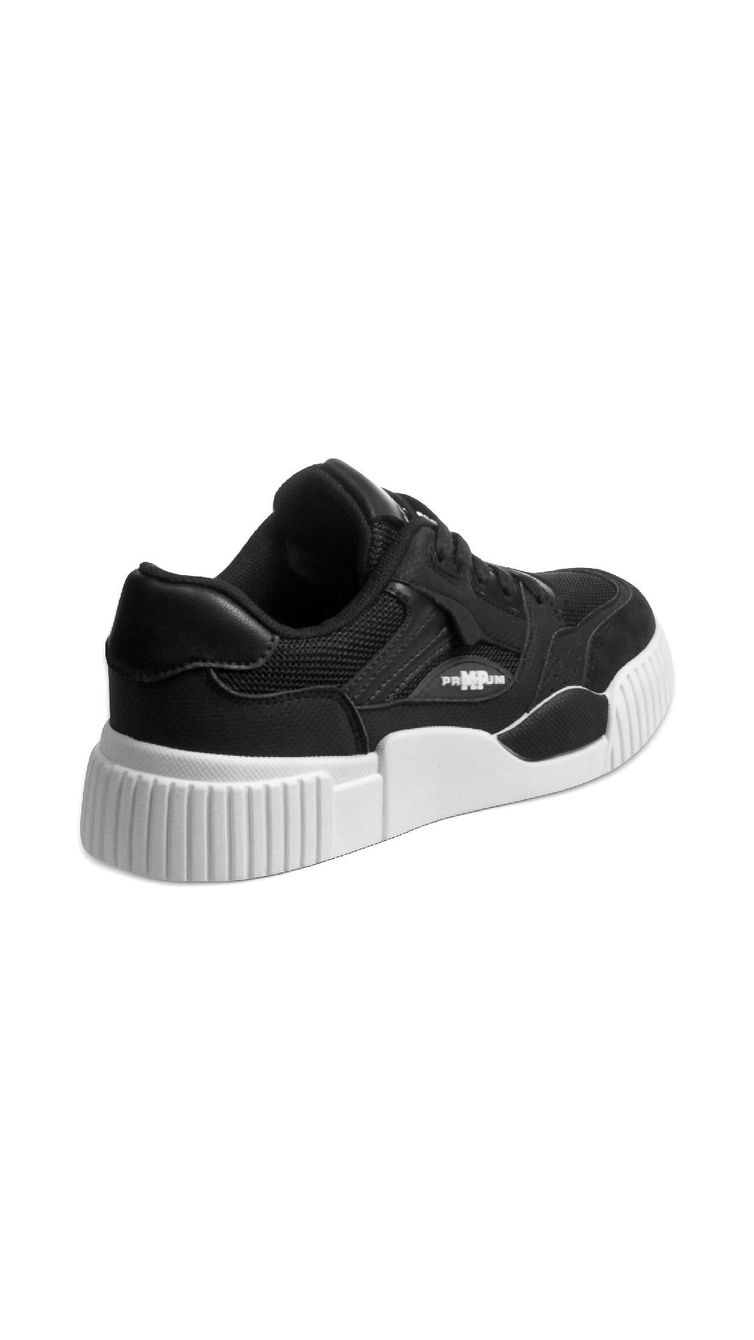 Kadın Bağcıklı Siyah Sneaker