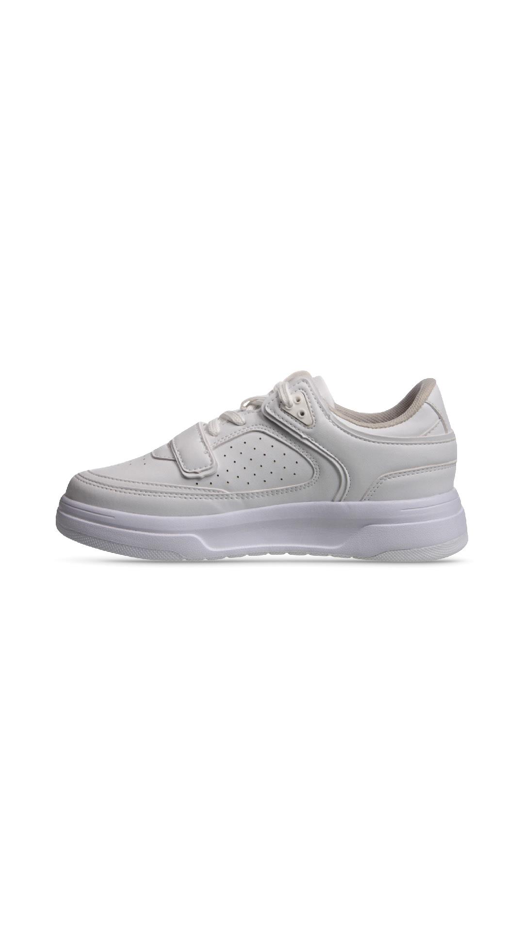 Kadın Bağcıklı / Velcro Beyaz Sneaker