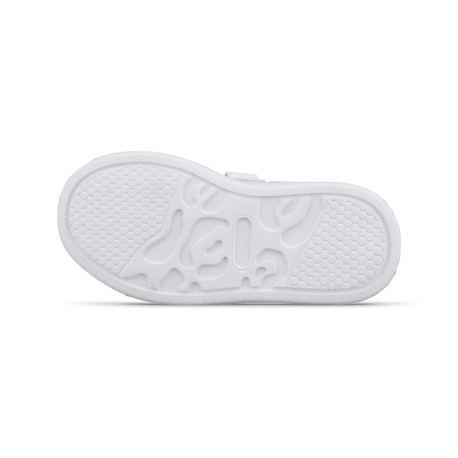 Küçük Çocuk Bağcıklı / Velcro Beyaz Sneaker