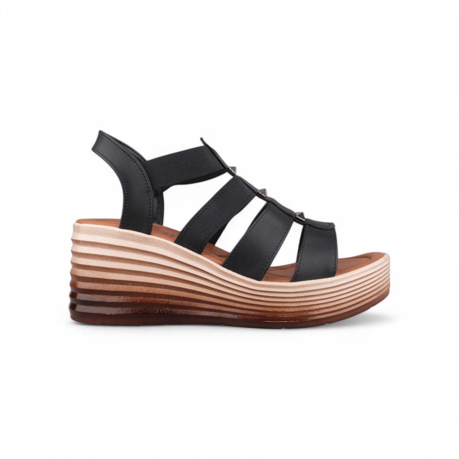 SIYAH Günlük Sandalet - Siyah, Deri