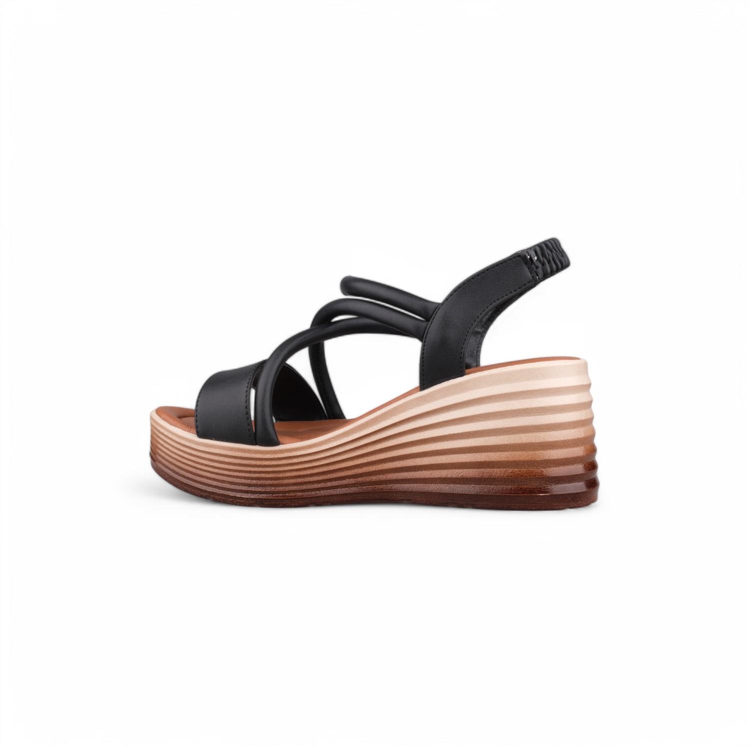 SIYAH Günlük Sandalet - Siyah, Tekstil