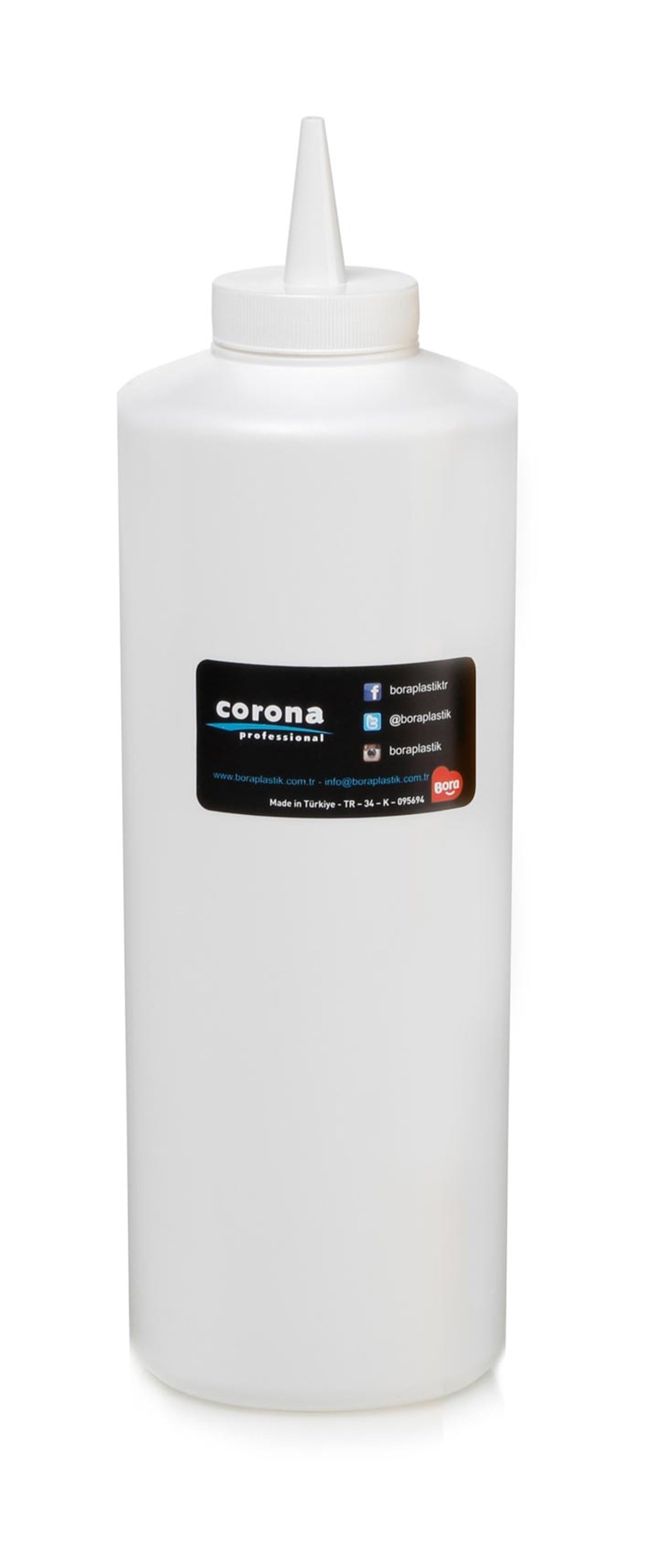 950 ML BEYAZ KETÇAP MAYONEZ ŞİŞESİ