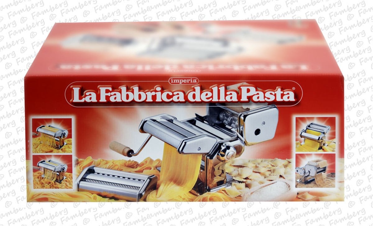 İMPERİA MULTIPAST MAKARNA ERİŞTE KESME MAKİNESİ SETİ LA FABBRICA DELLA PASTA