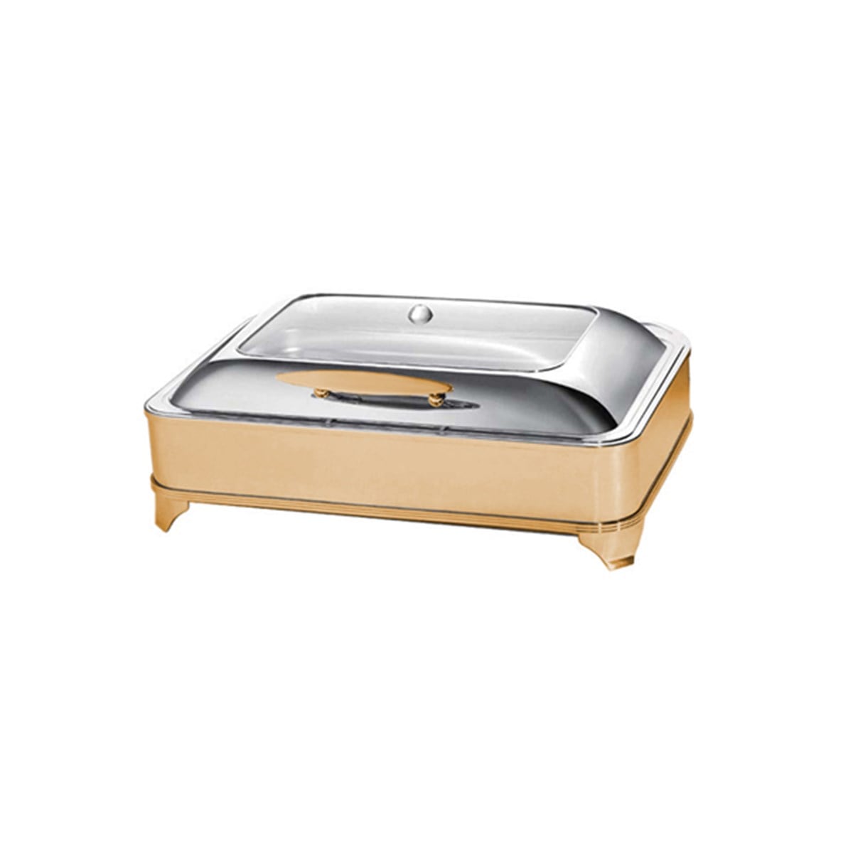 KROMA Exclusive Gold GN-1/1 Box Chafing Dish Elektrikli