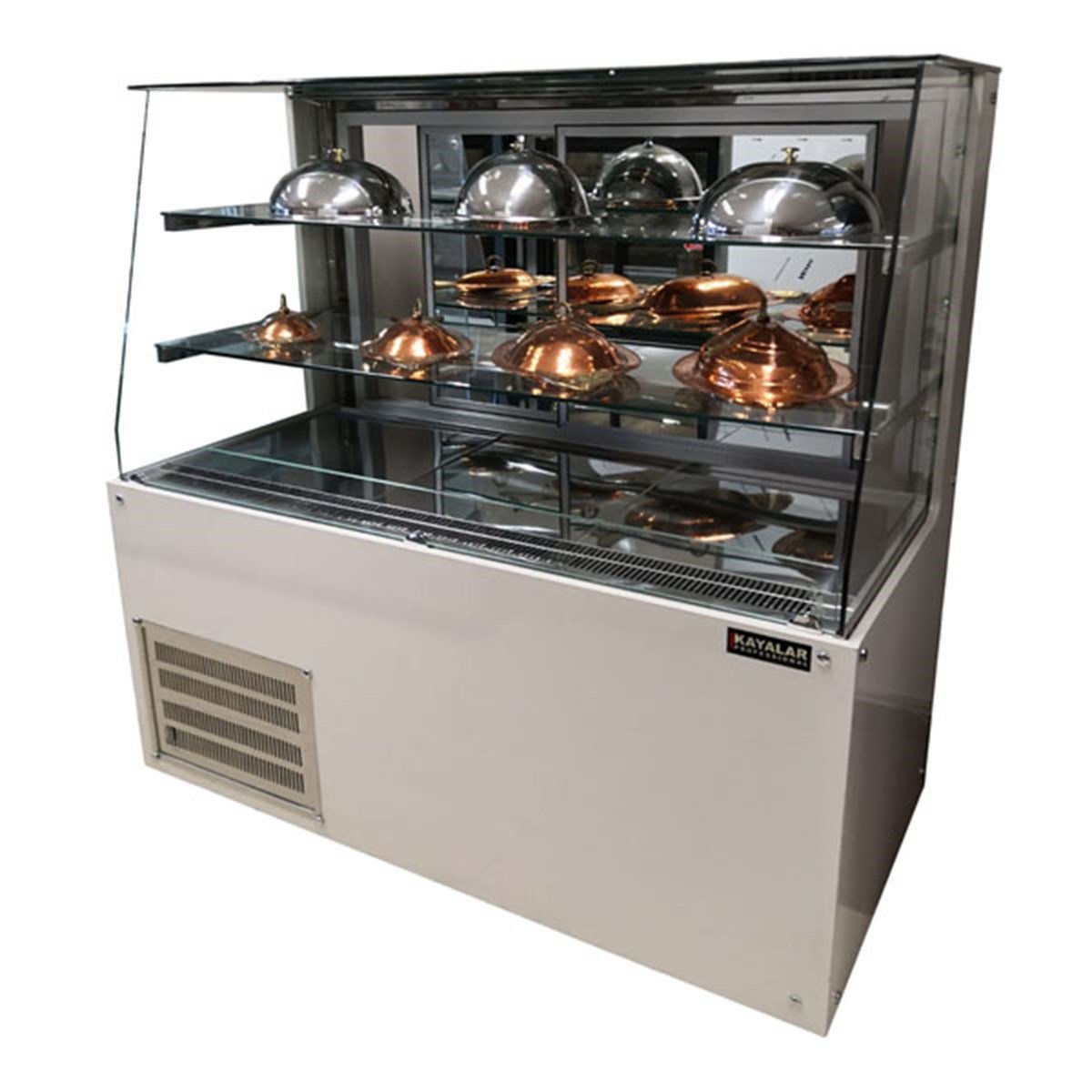 Soğutmalı Önü Açık Pasta Teşhir Dolabı 150cm