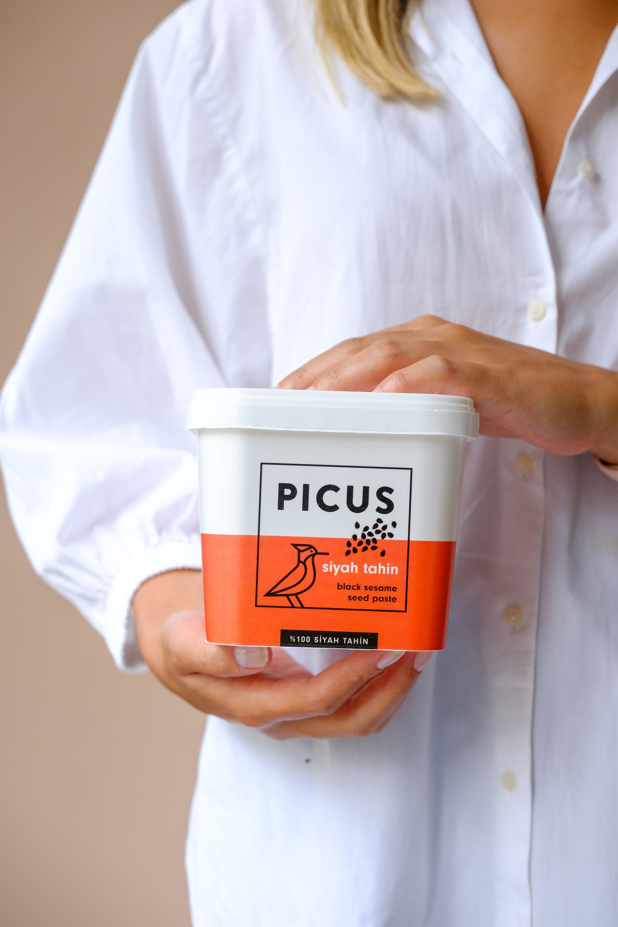 Picus 1000 Gr. Pls. Siyah Tahin