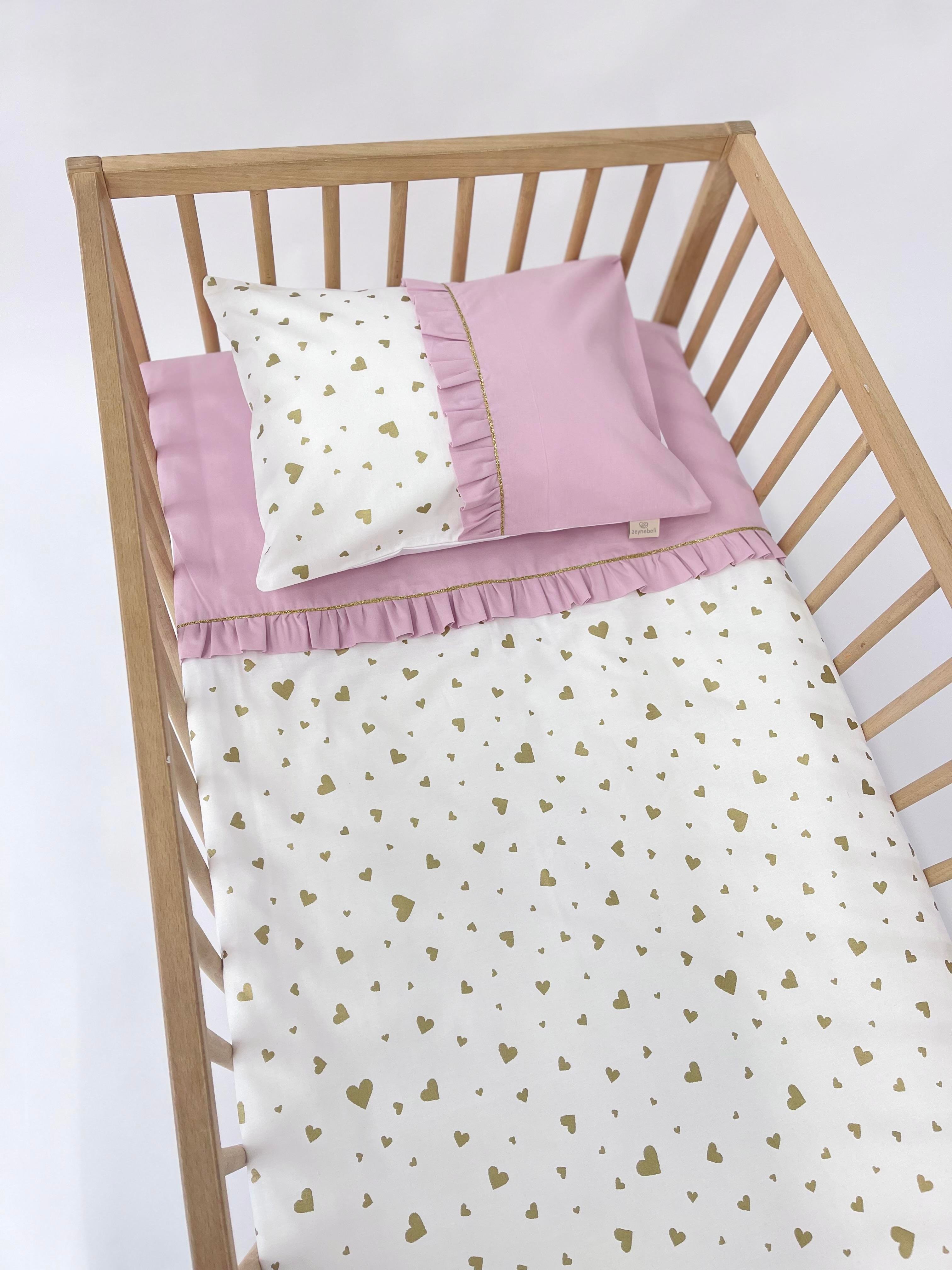 Baby Lilac Gold Uyku Seti | Uyku Setleri Fiyatları - zeynebeli.com