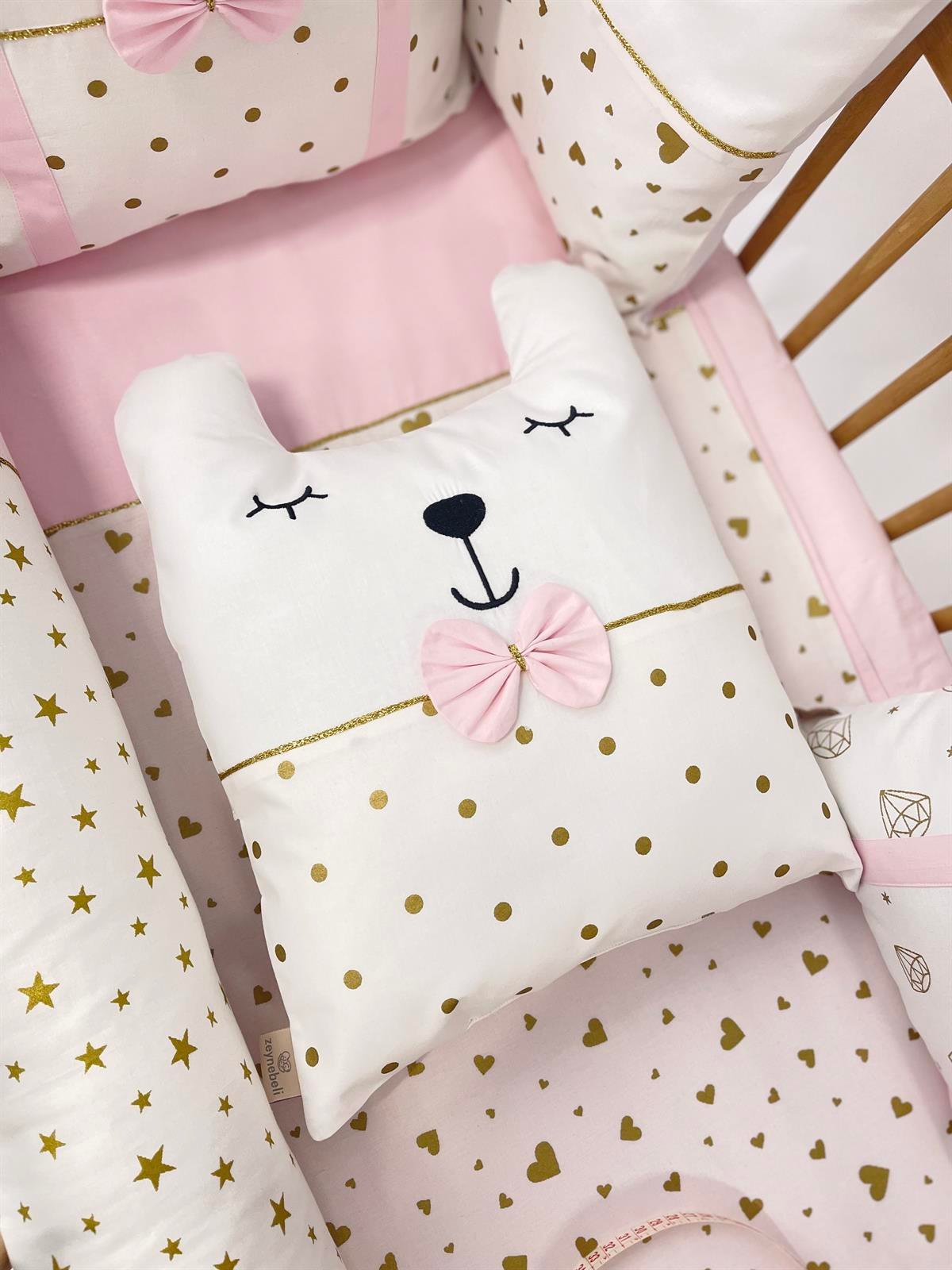Baby Pink Gold Uyku Seti | Uyku Setleri Fiyatları - zeynebeli.com