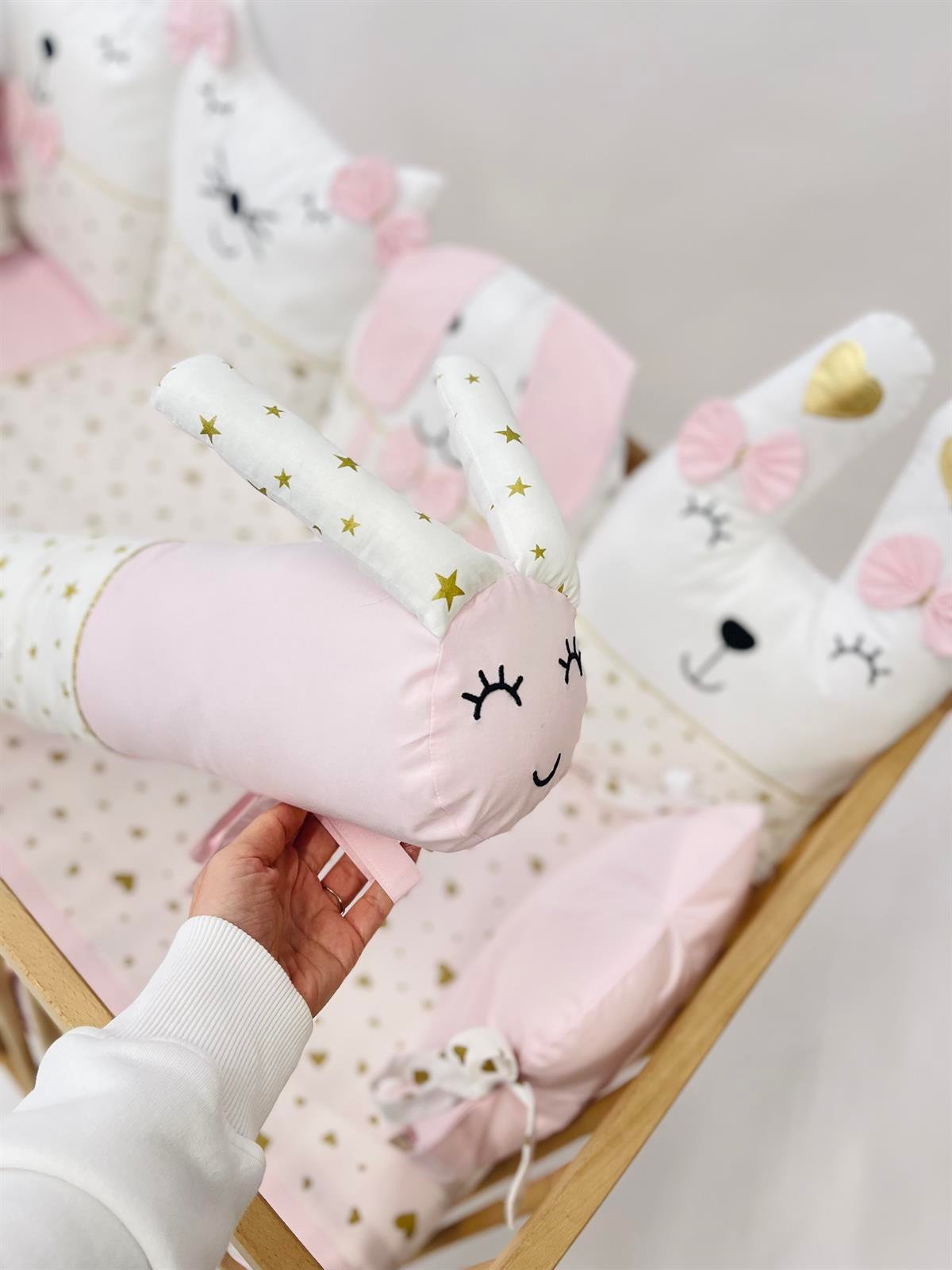 Baby Pink Gold Uyku Seti | Uyku Setleri Fiyatları - zeynebeli.com