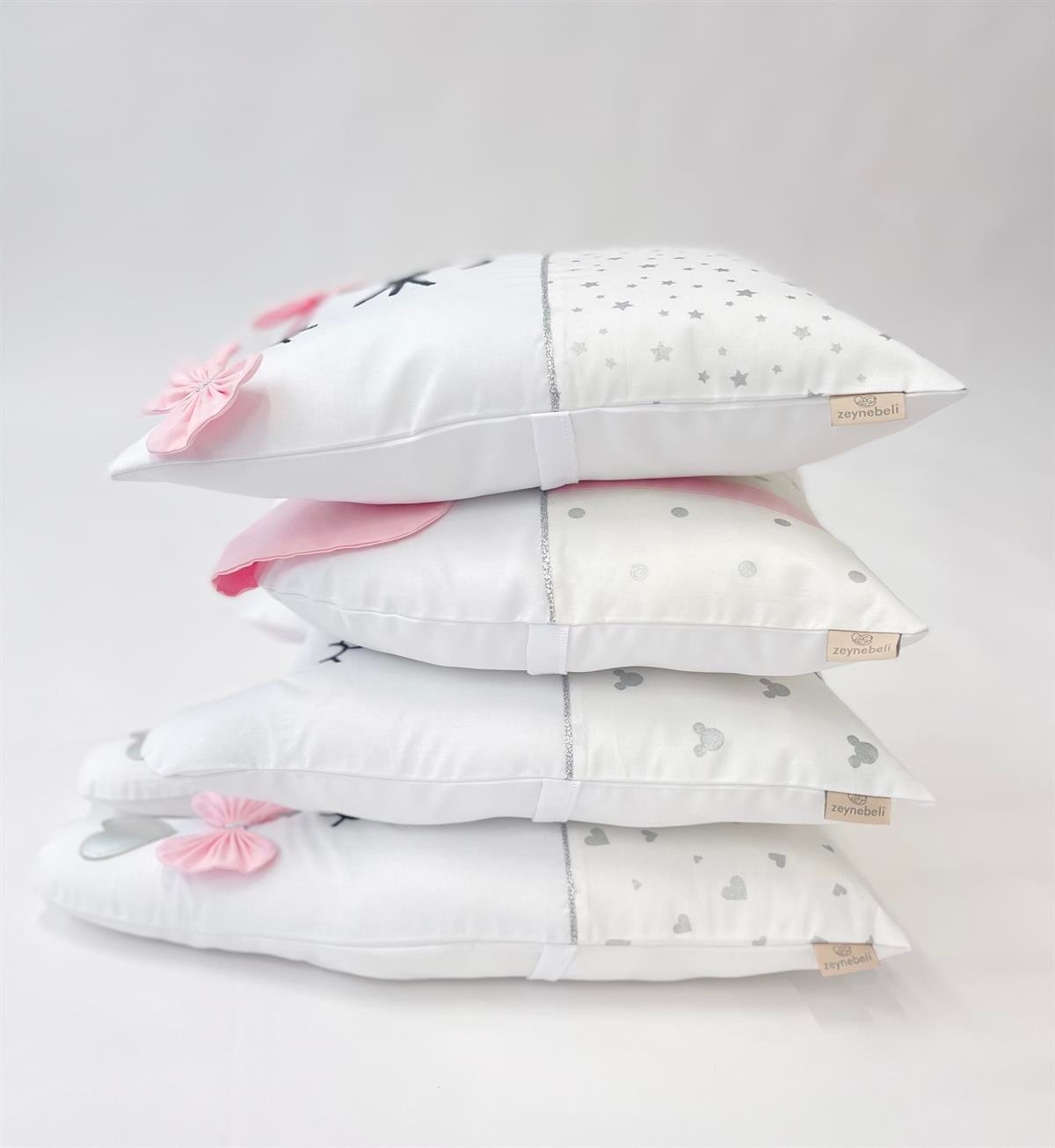 Baby Pink Silver Uyku Seti | Uyku Setleri Fiyatları - zeynebeli.com