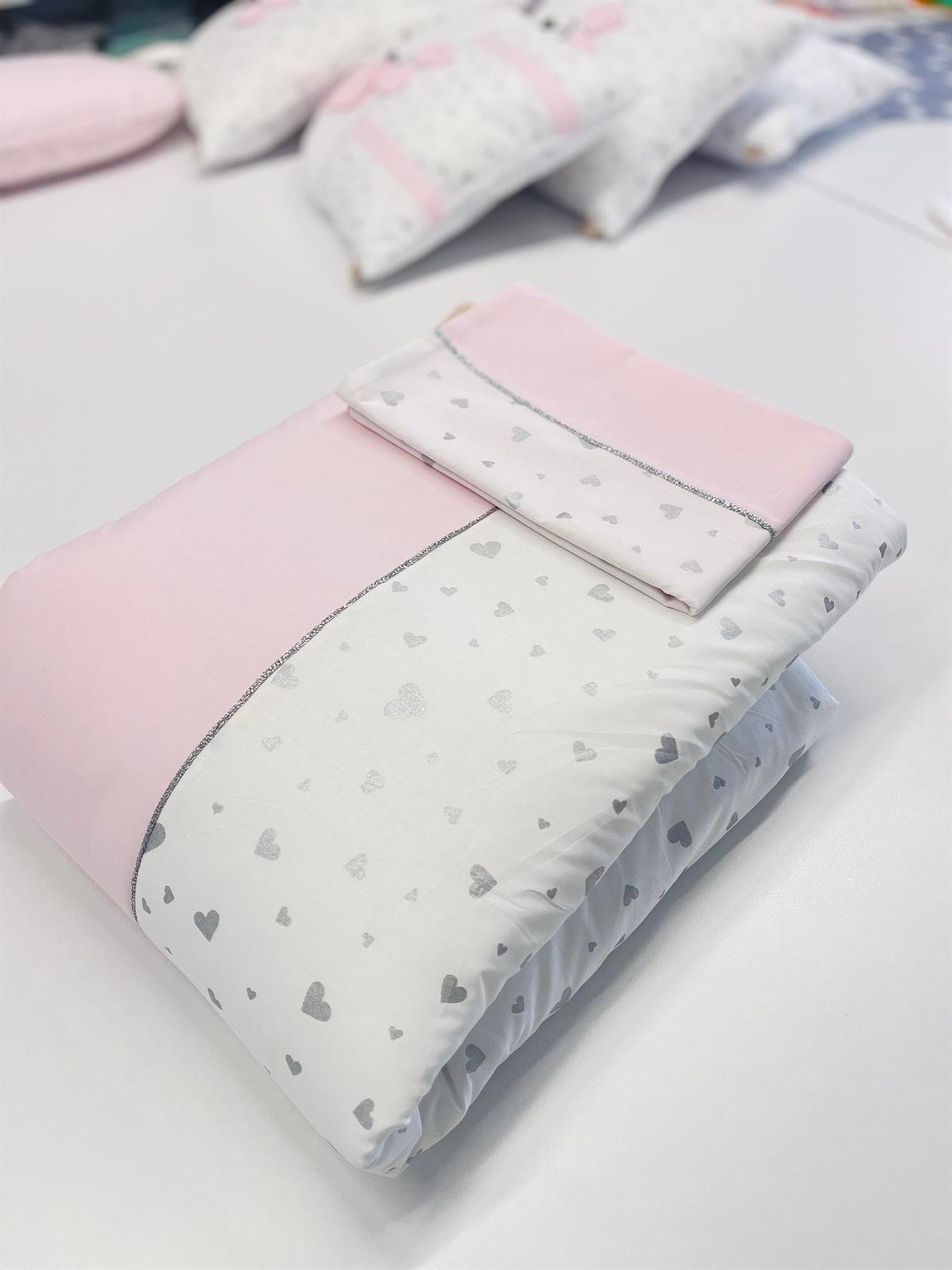Baby Pink Silver Uyku Seti | Uyku Setleri Fiyatları - zeynebeli.com
