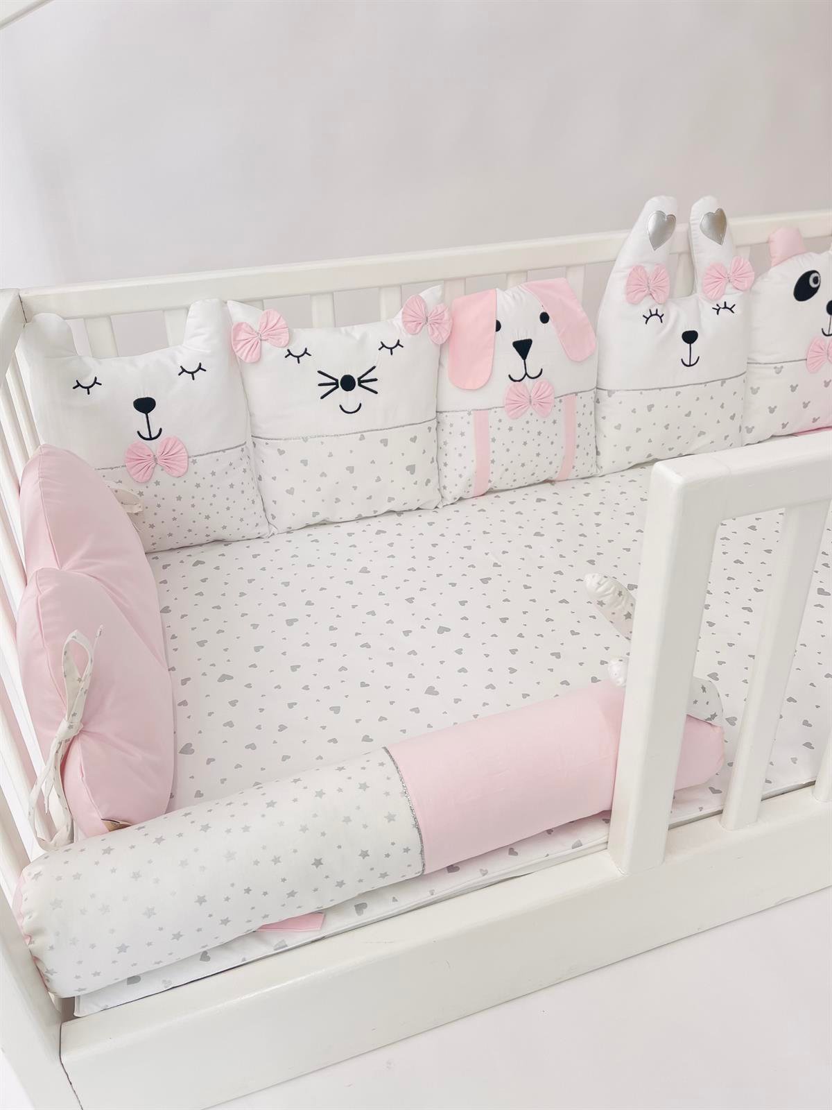 Baby Pink Silver Uyku Seti | Uyku Setleri Fiyatları - zeynebeli.com
