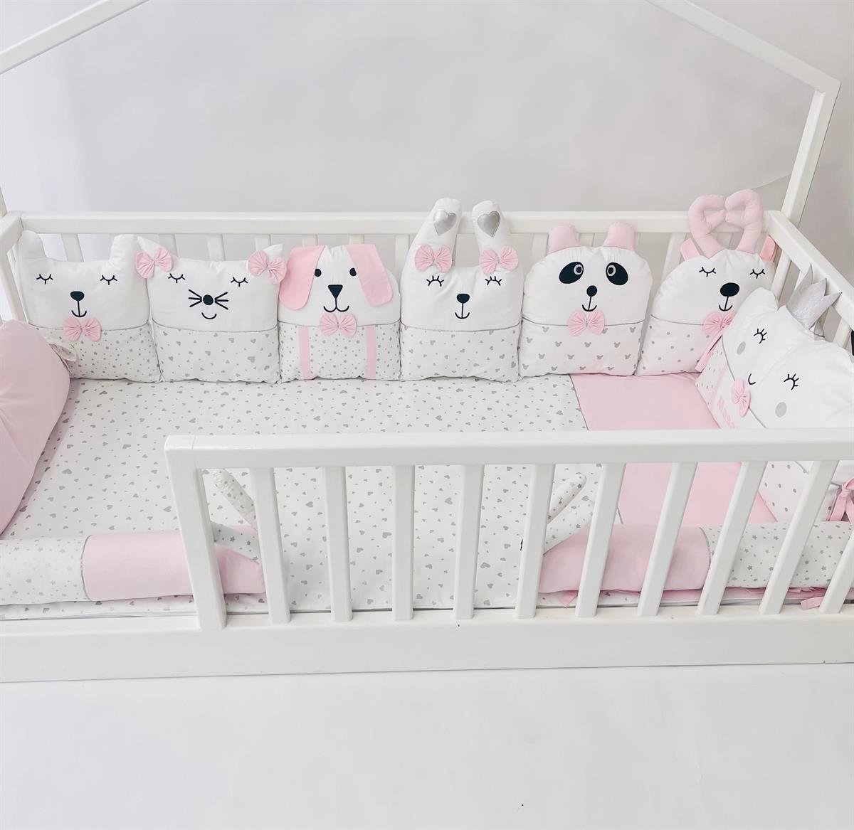 Baby Pink Silver Uyku Seti | Uyku Setleri Fiyatları - zeynebeli.com