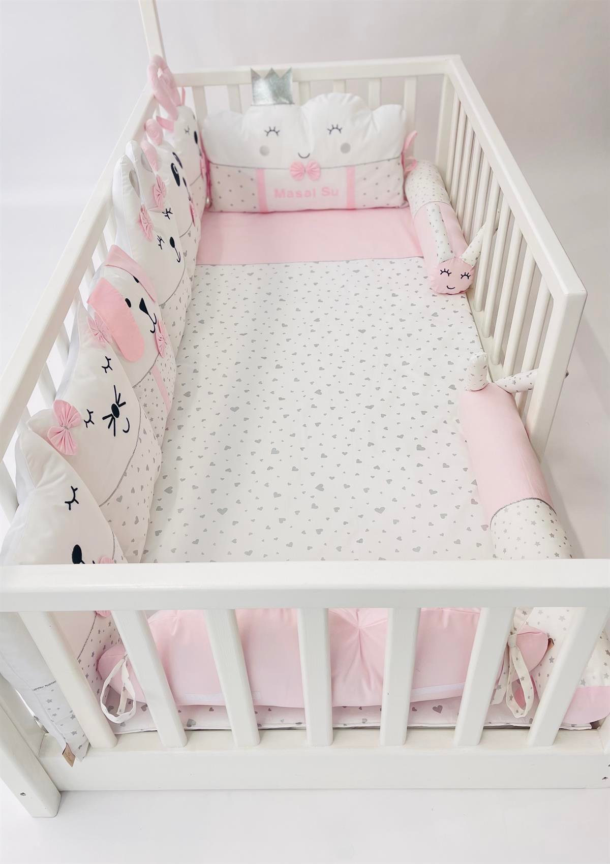 Baby Pink Silver Uyku Seti | Uyku Setleri Fiyatları - zeynebeli.com