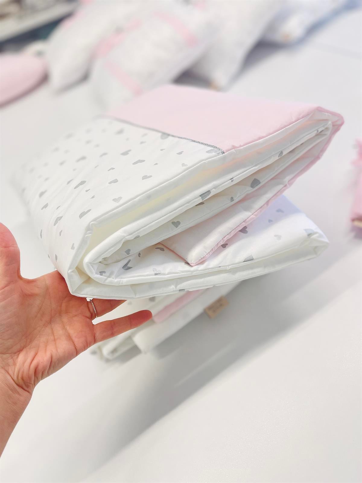 Baby Pink Silver Uyku Seti | Uyku Setleri Fiyatları - zeynebeli.com