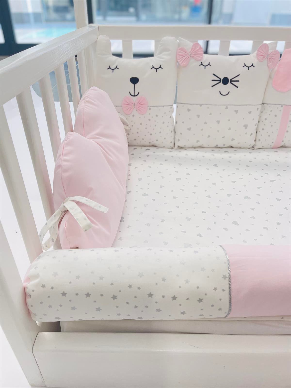 Baby Pink Silver Uyku Seti | Uyku Setleri Fiyatları - zeynebeli.com