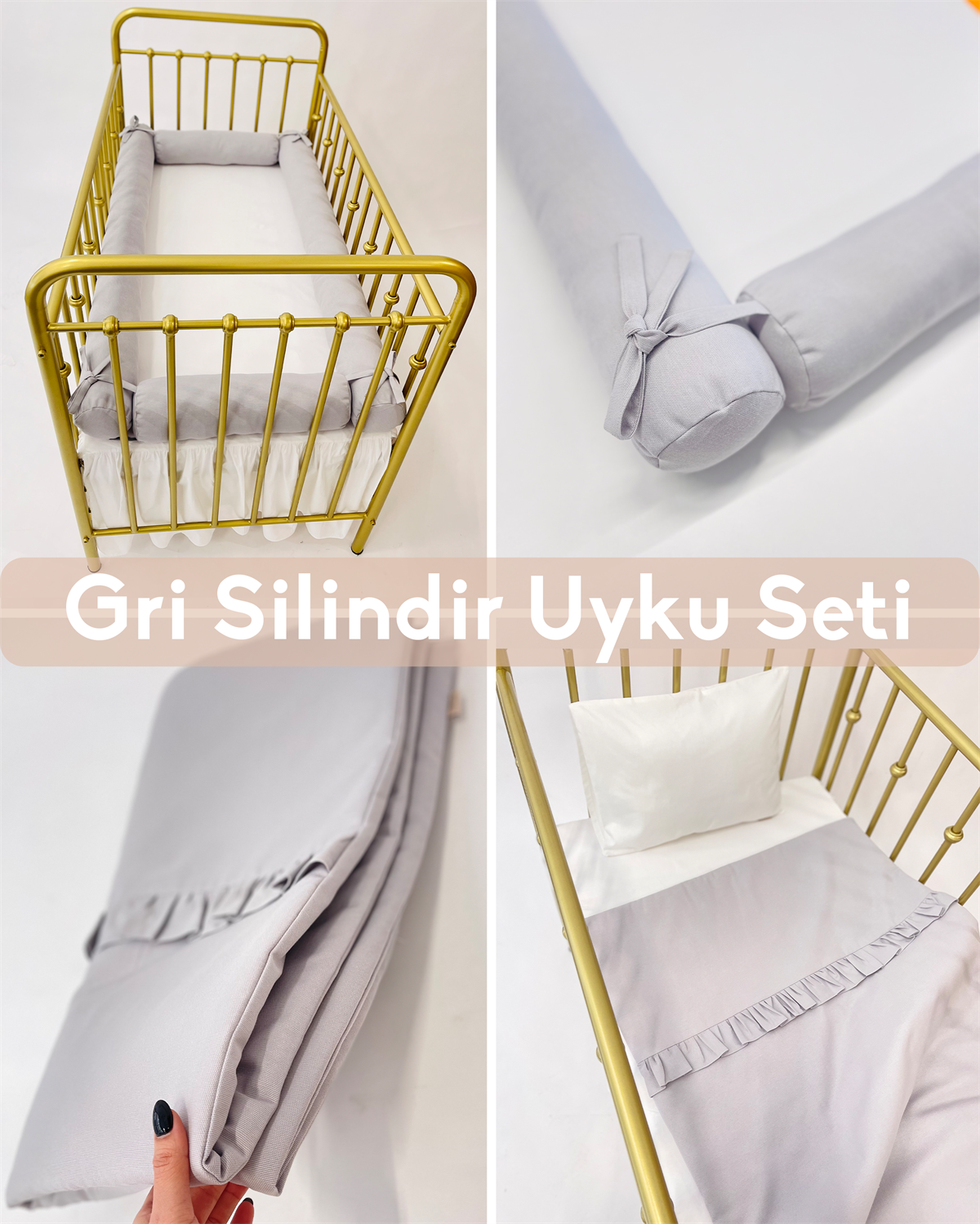 Bej Silindir Uyku Seti | Uyku Setleri Fiyatları - zeynebeli.com