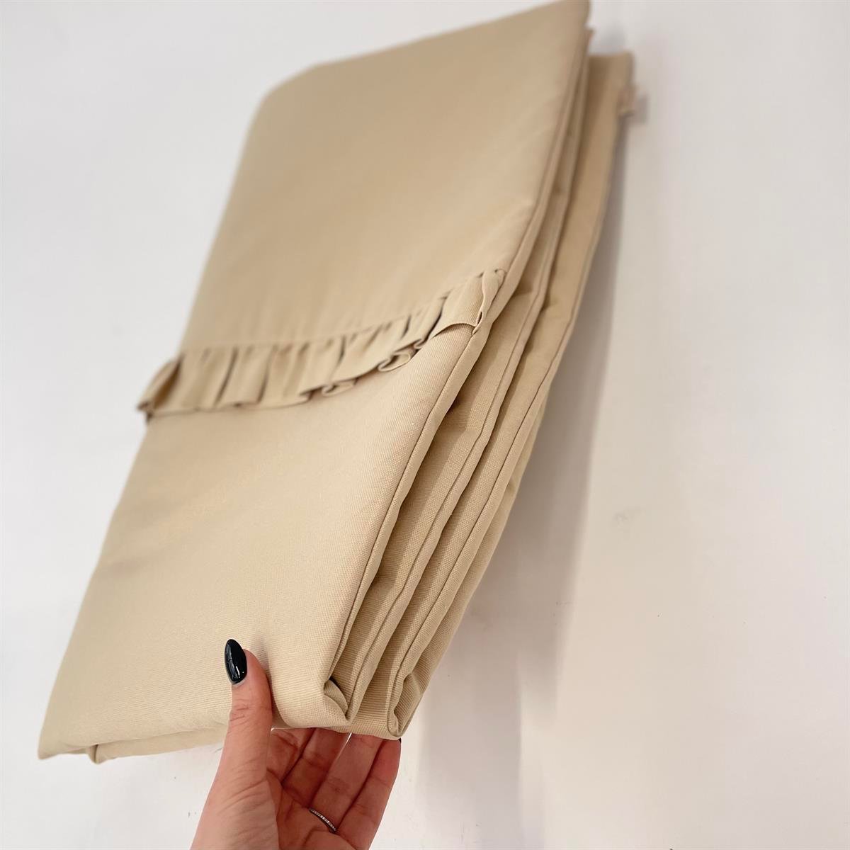 Bej Silindir Uyku Seti | Uyku Setleri Fiyatları - zeynebeli.com