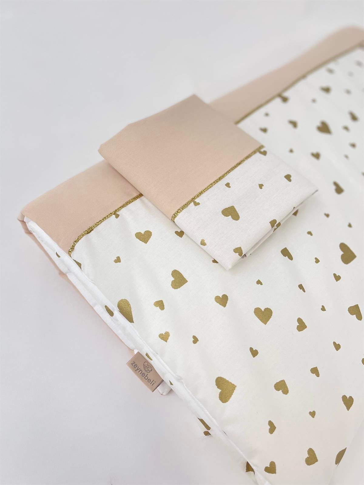 Gold Kalpler Bej Uyku Seti | Uyku Setleri Fiyatları - zeynebeli.com