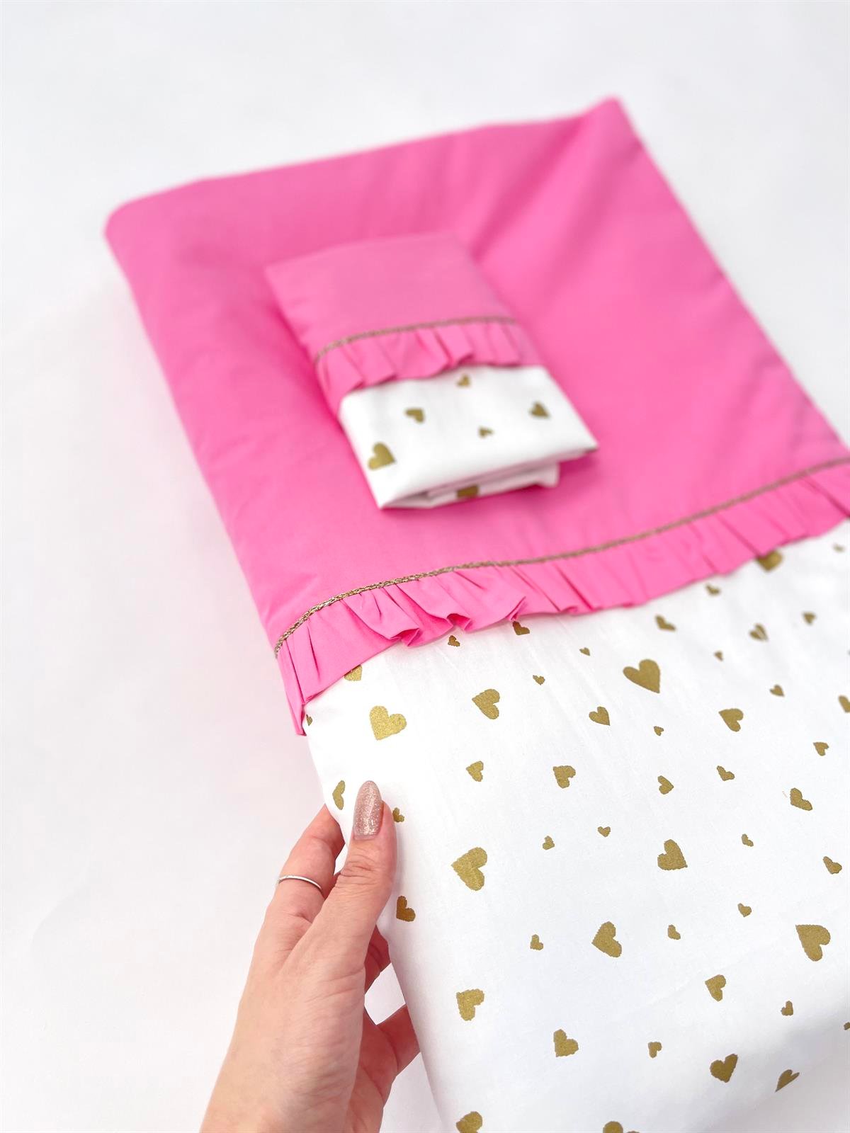 Gold Kalpler Fırfırlı Şeker Nevresim Takımı | Nevresim Takımı Fiyatları - zeynebeli.com