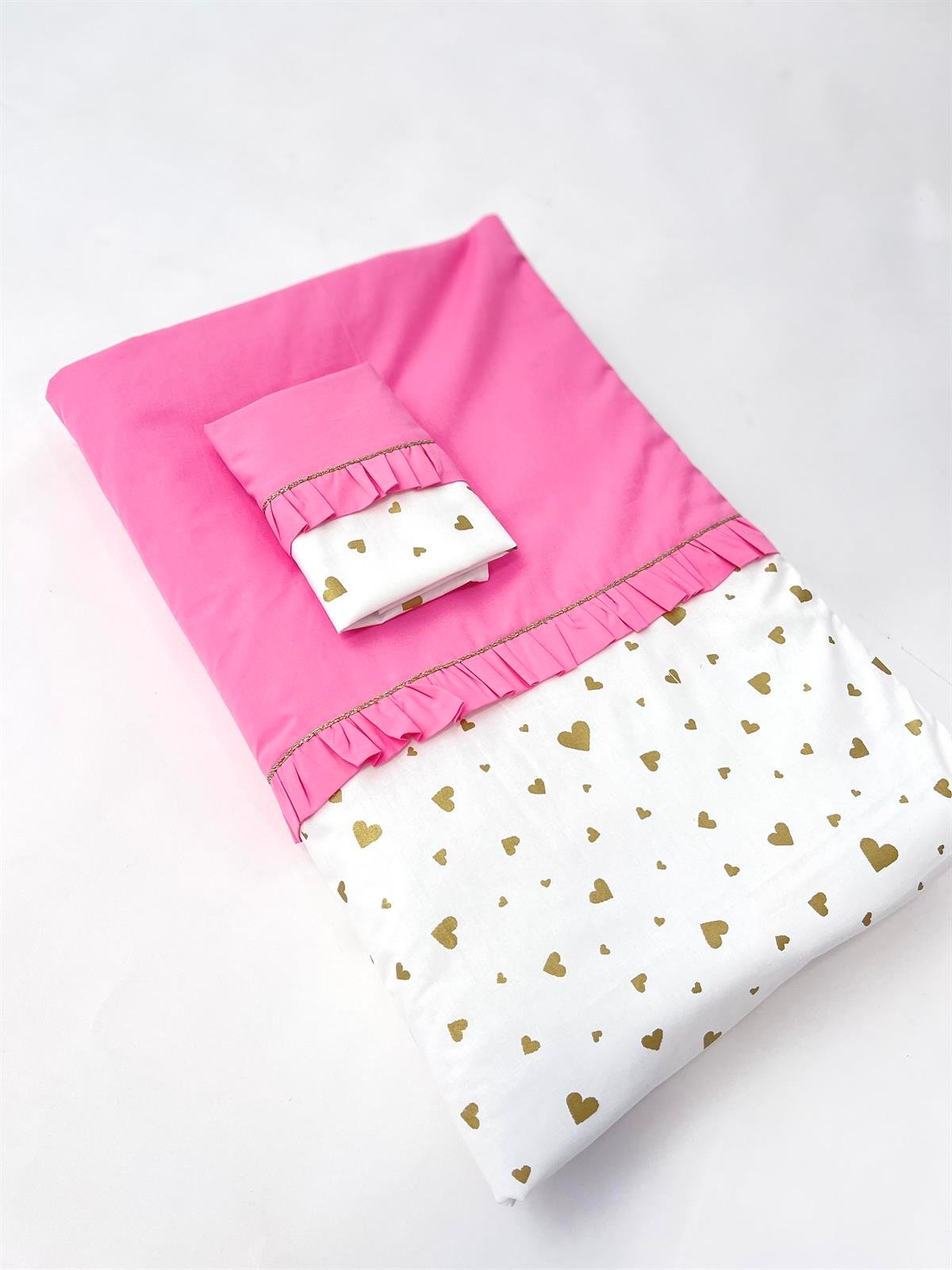 Gold Kalpler Fırfırlı Şeker Uyku Seti | Uyku Setleri Fiyatları - zeynebeli.com