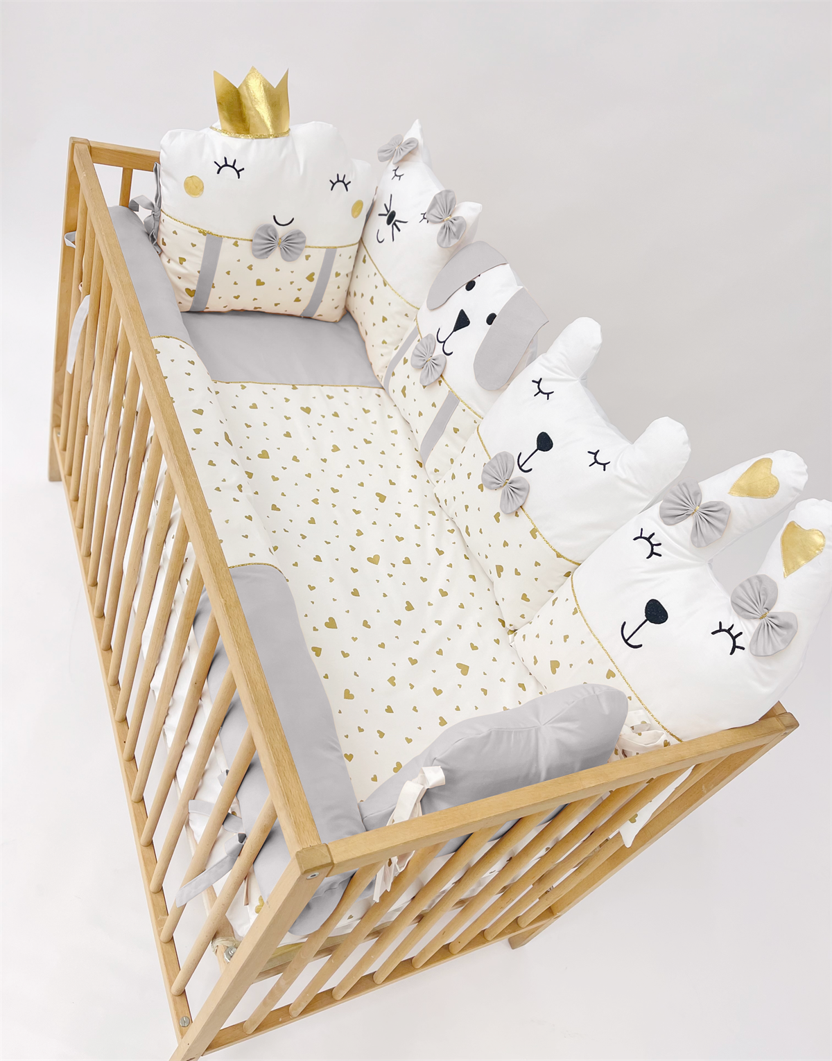 Gold Kalpler Gri Uyku Seti | Uyku Setleri Fiyatları - zeynebeli.com