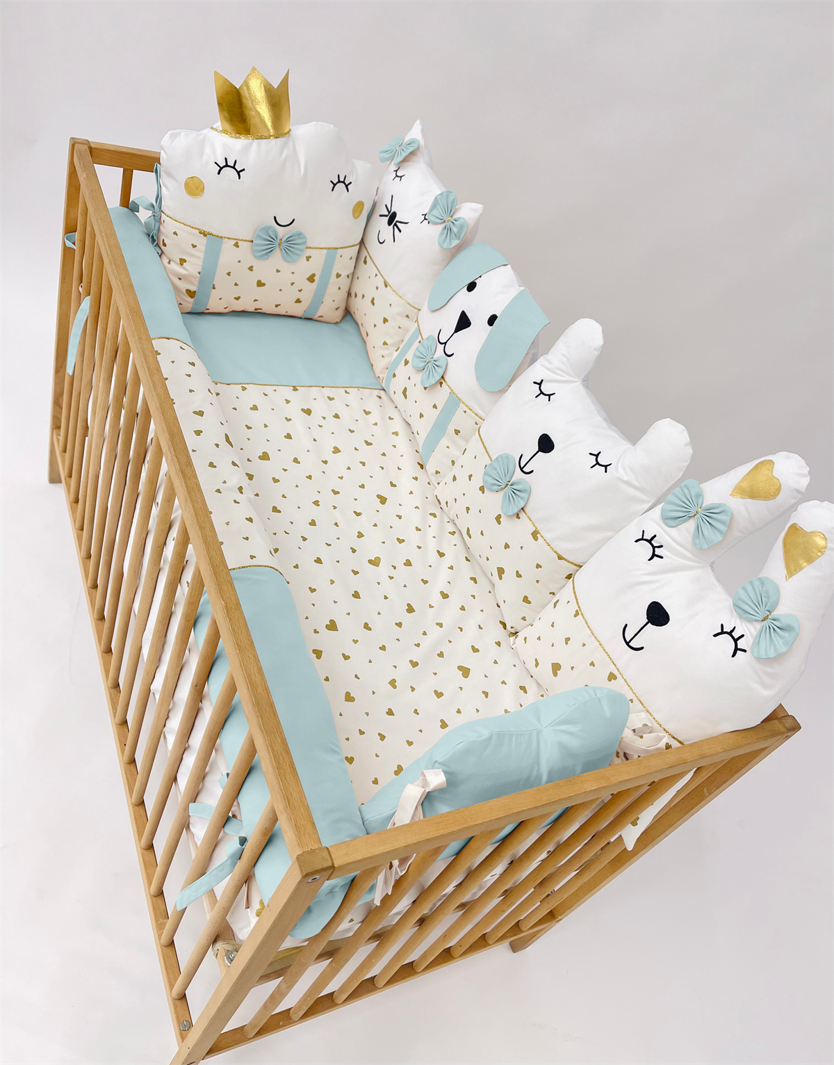 Gold Kalpler Mint Nevresim Takımı | Nevresim Takımı Fiyatları - zeynebeli.com