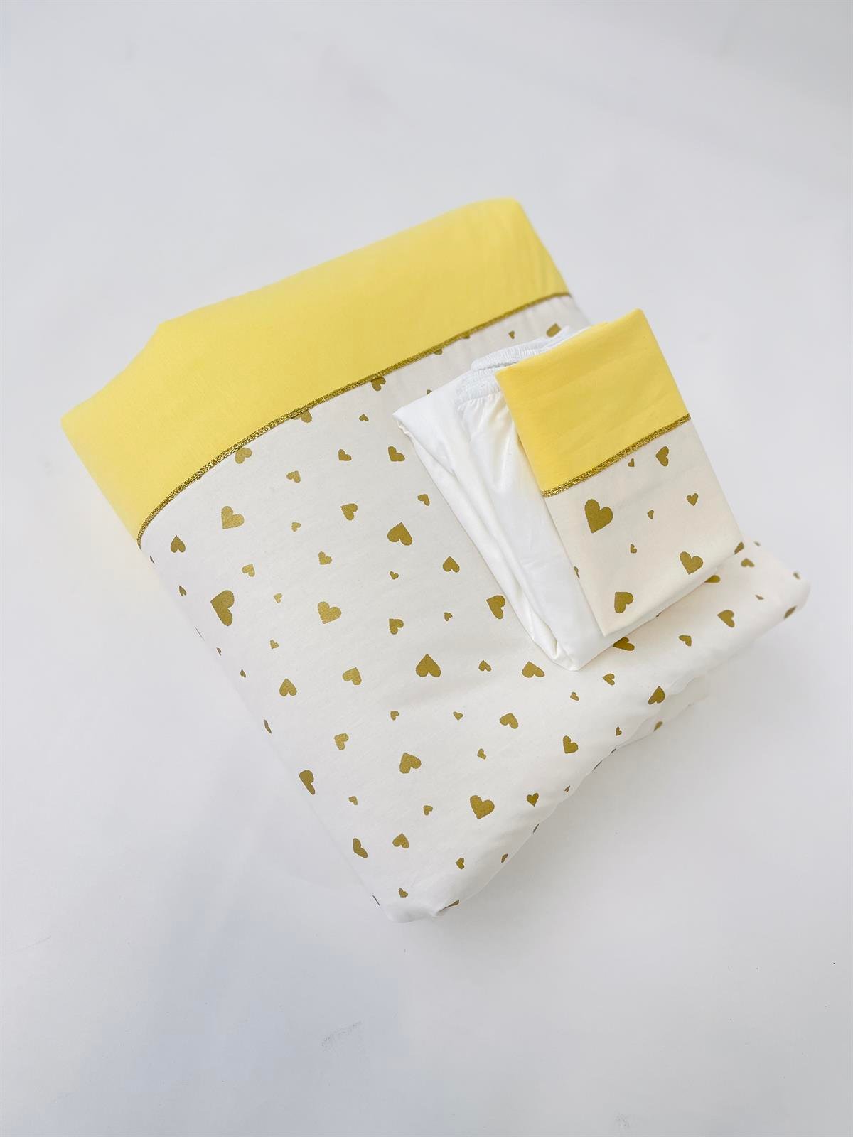 Gold Kalpler Sarı Uyku Seti | Uyku Setleri Fiyatları - zeynebeli.com