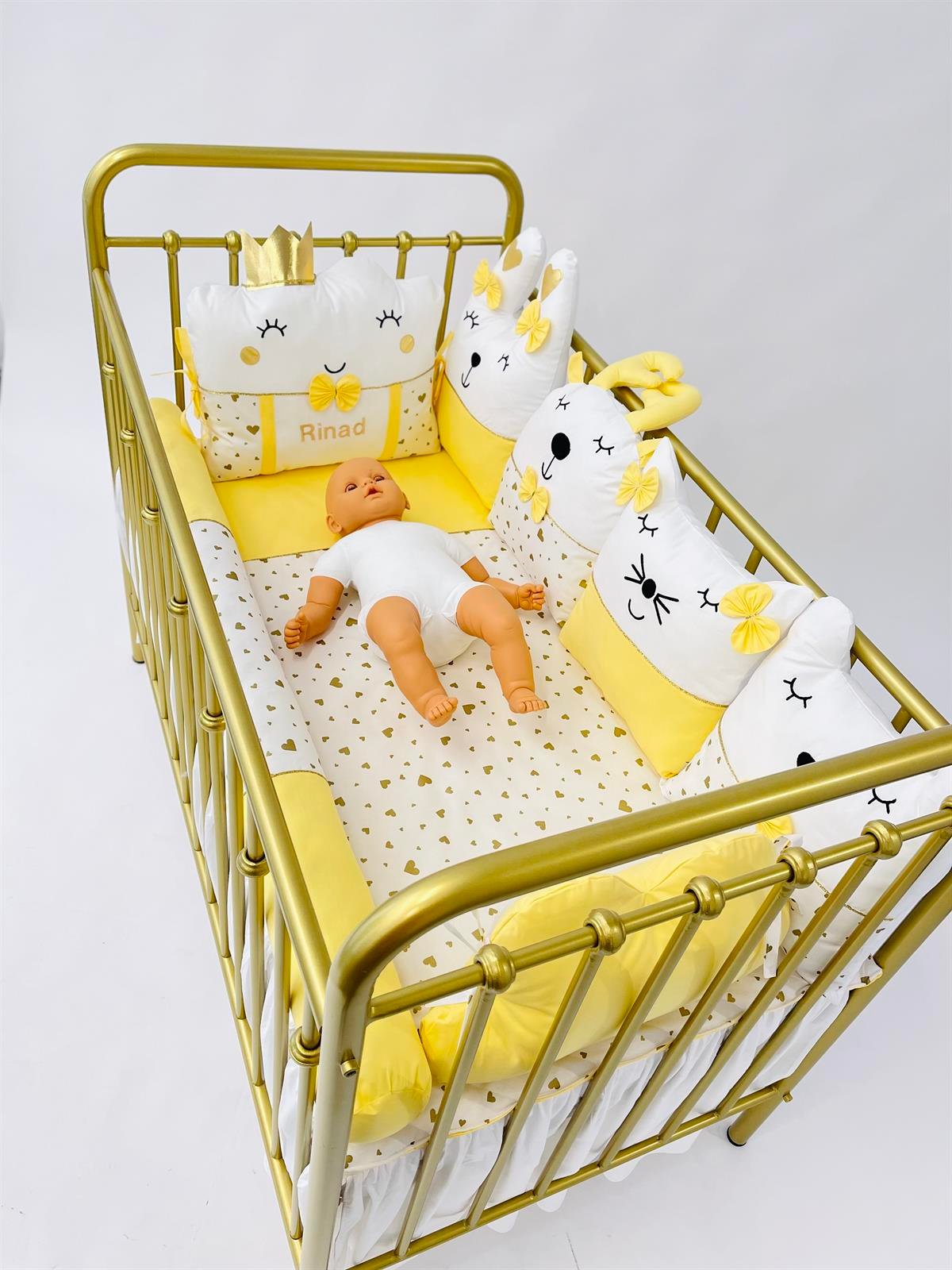 Gold Kalpler Sarı Uyku Seti | Uyku Setleri Fiyatları - zeynebeli.com