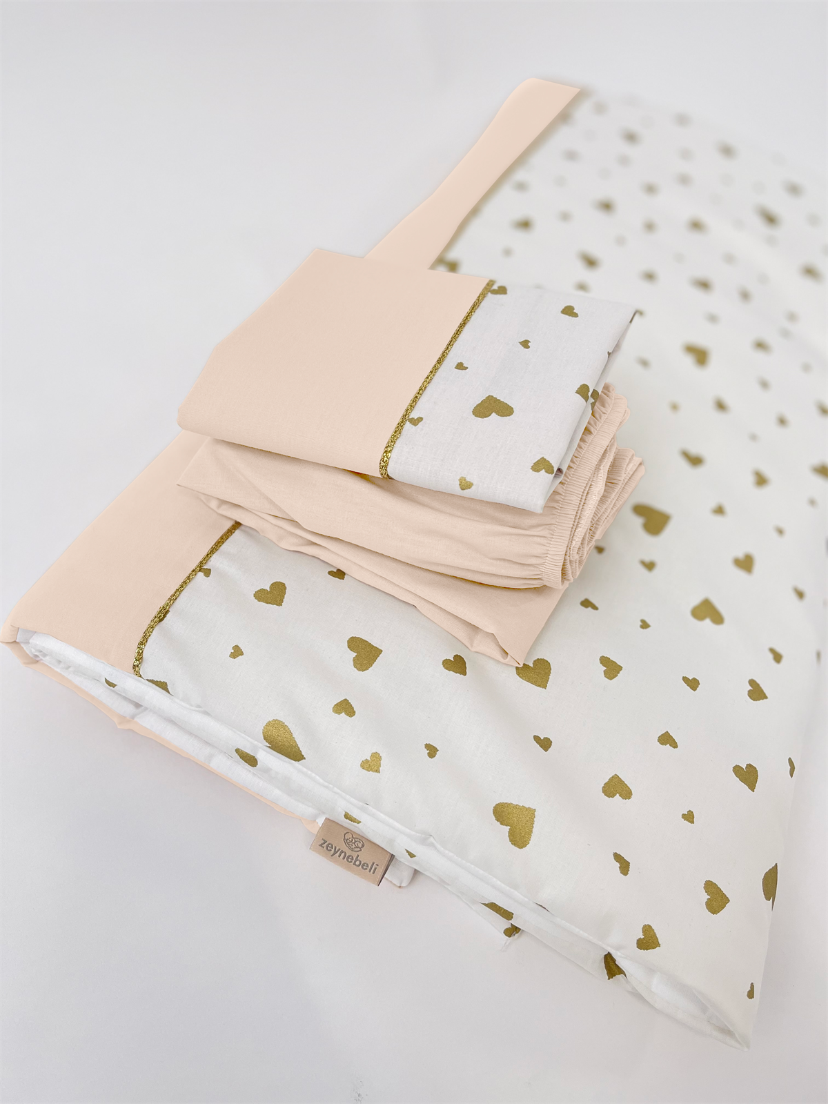 Gold Kalpler Somon Uyku Seti | Uyku Setleri Fiyatları - zeynebeli.com