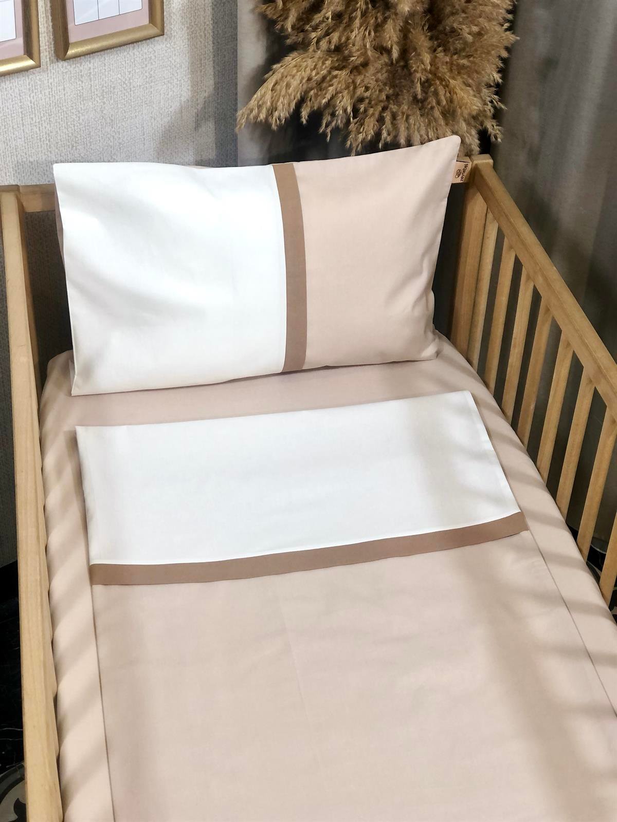 Gold Yıldızlar Somon Nevresim Takımı | Nevresim Takımı Fiyatları - zeynebeli.com