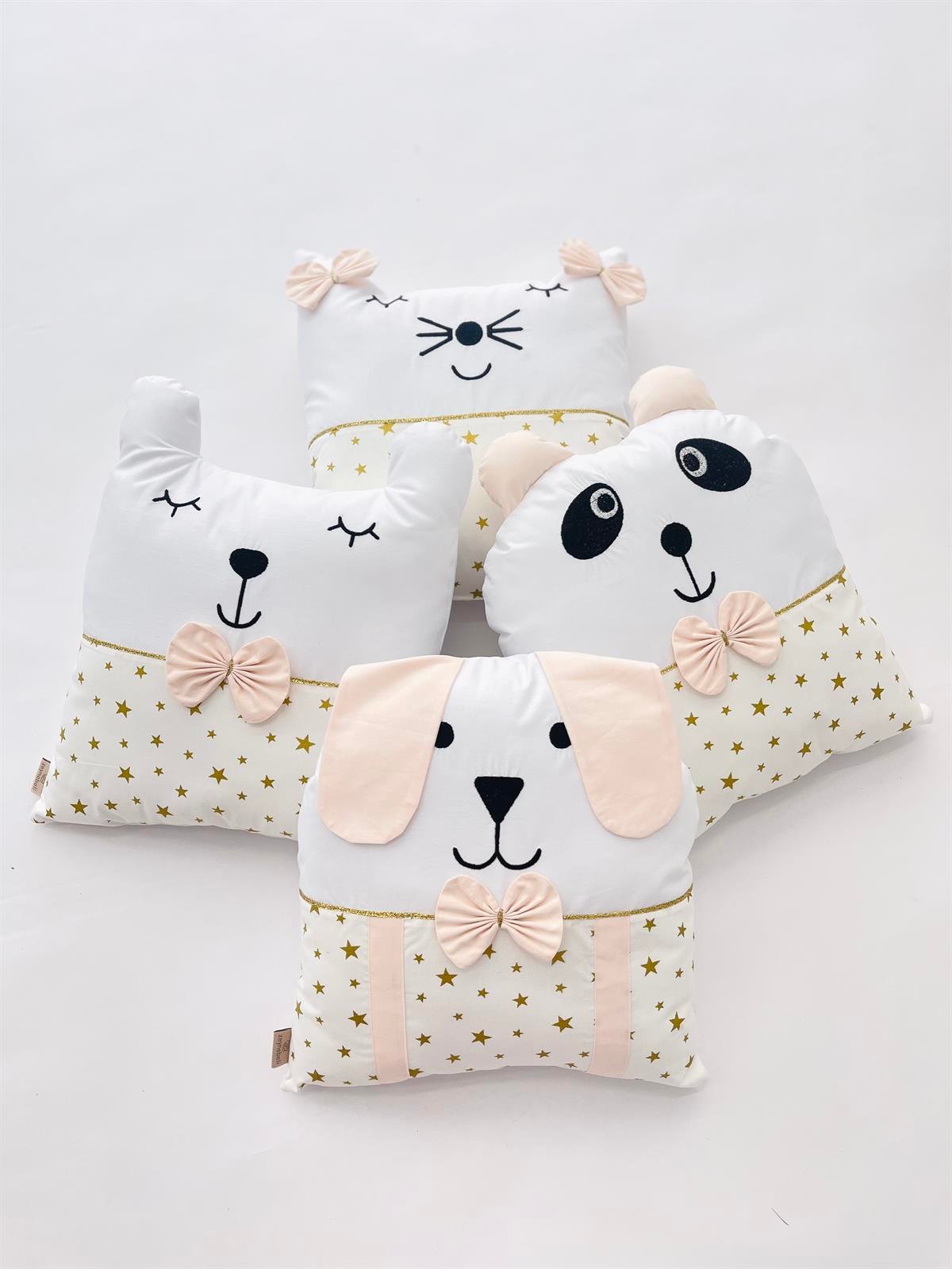 Gold Yıldızlar Somon Uyku Seti | Uyku Setleri Fiyatları - zeynebeli.com