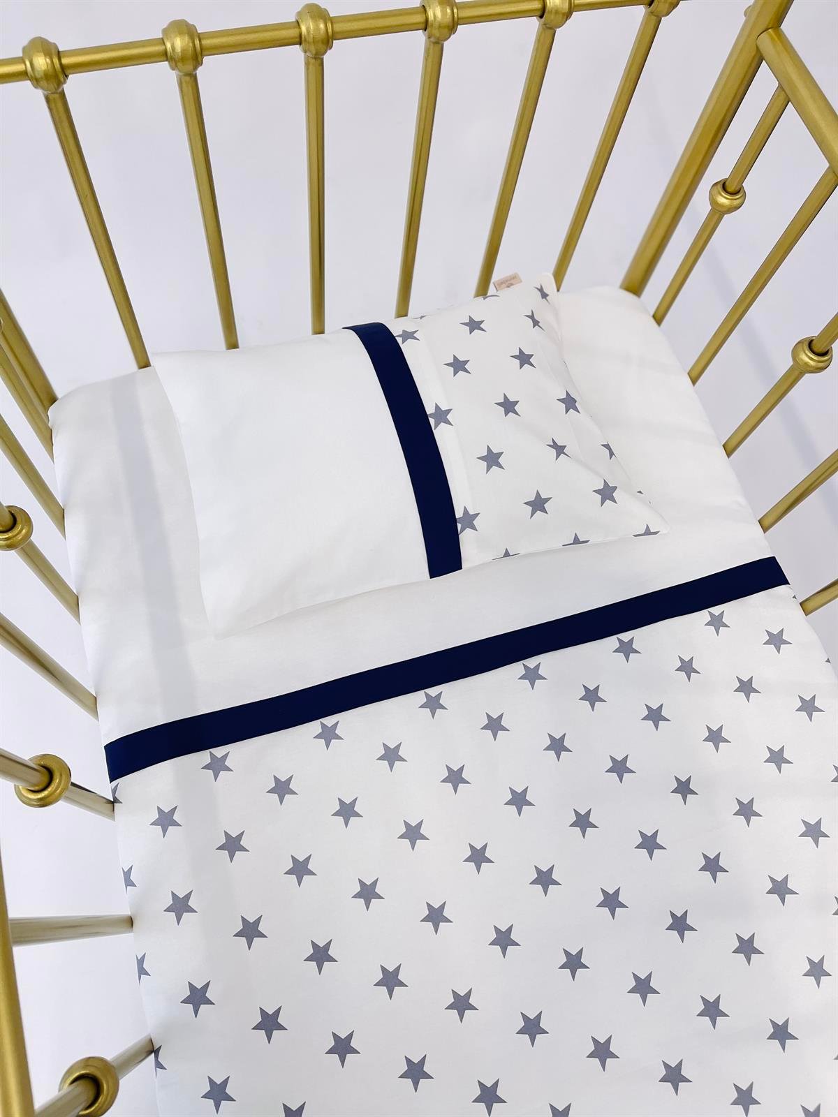 Grey Stars Lacivert Uyku Seti | Uyku Setleri Fiyatları - zeynebeli.com