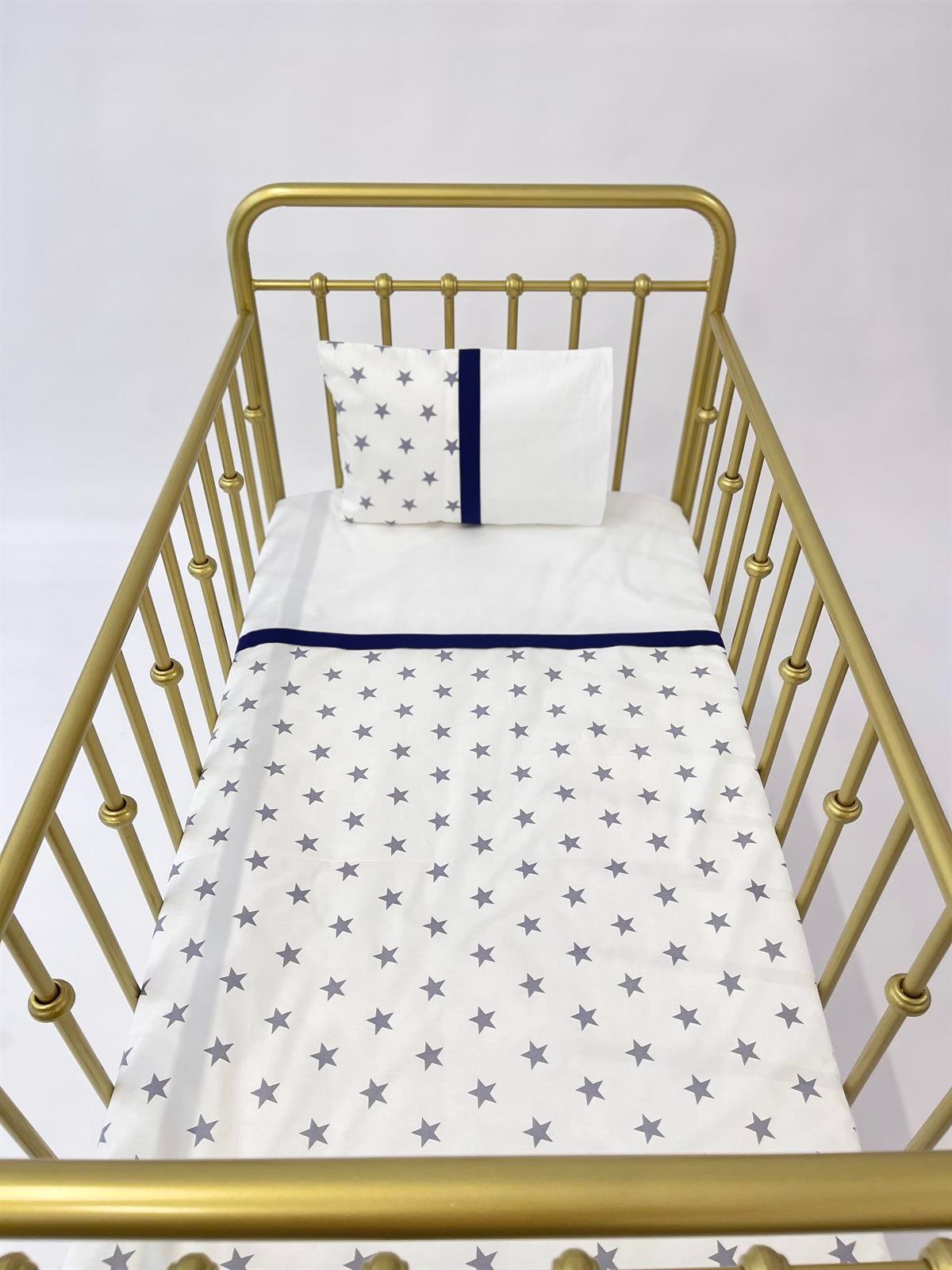 Grey Stars Lacivert Uyku Seti | Uyku Setleri Fiyatları - zeynebeli.com