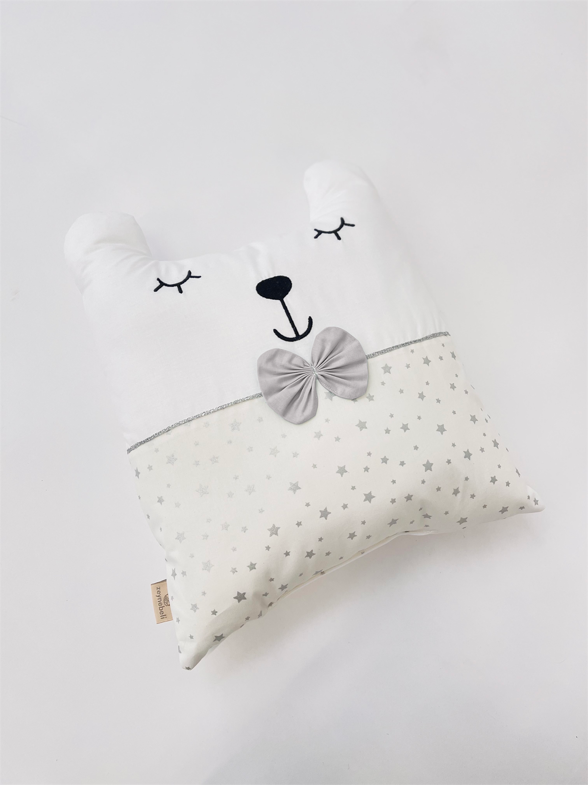 Gümüş Yıldızlar Gri Uyku Seti | Uyku Setleri Fiyatları - zeynebeli.com