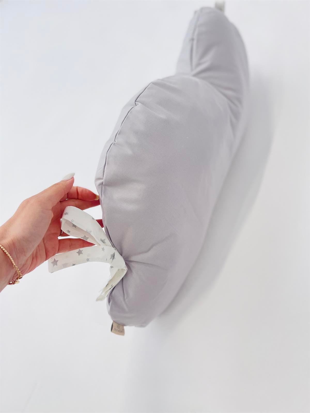 Gümüş Yıldızlar Gri Uyku Seti | Uyku Setleri Fiyatları - zeynebeli.com