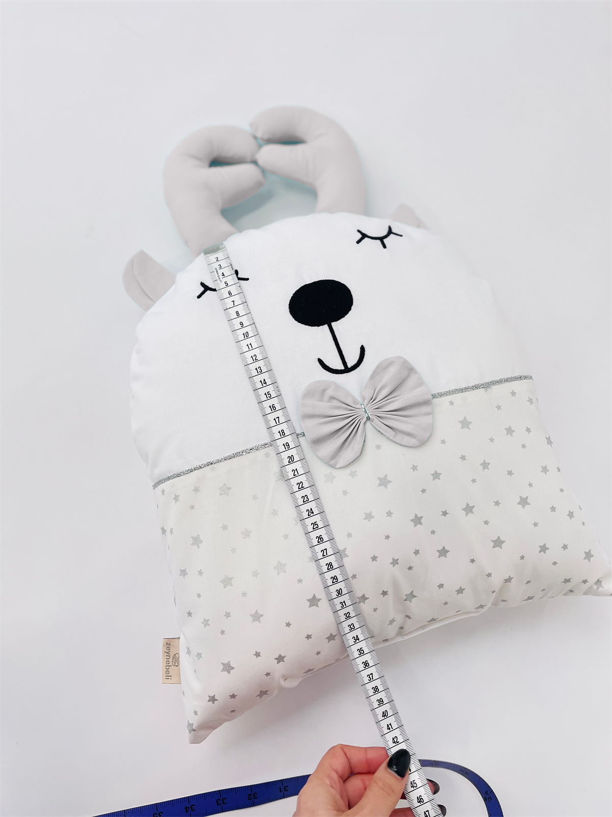 Gümüş Yıldızlar Gri Uyku Seti | Uyku Setleri Fiyatları - zeynebeli.com