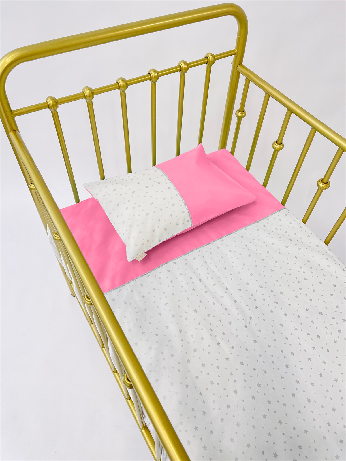 Gümüş Yıldızlar Şeker Nevresim Takımı | Nevresim Takımı Fiyatları - zeynebeli.com