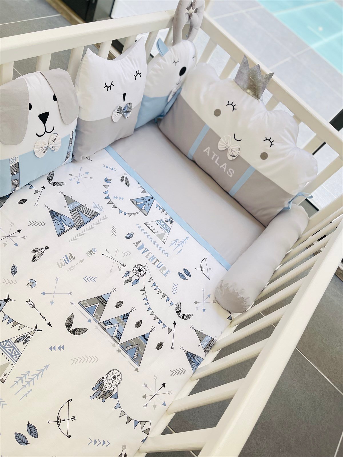 İndigo Mavi Uyku Seti | Zeynebeli