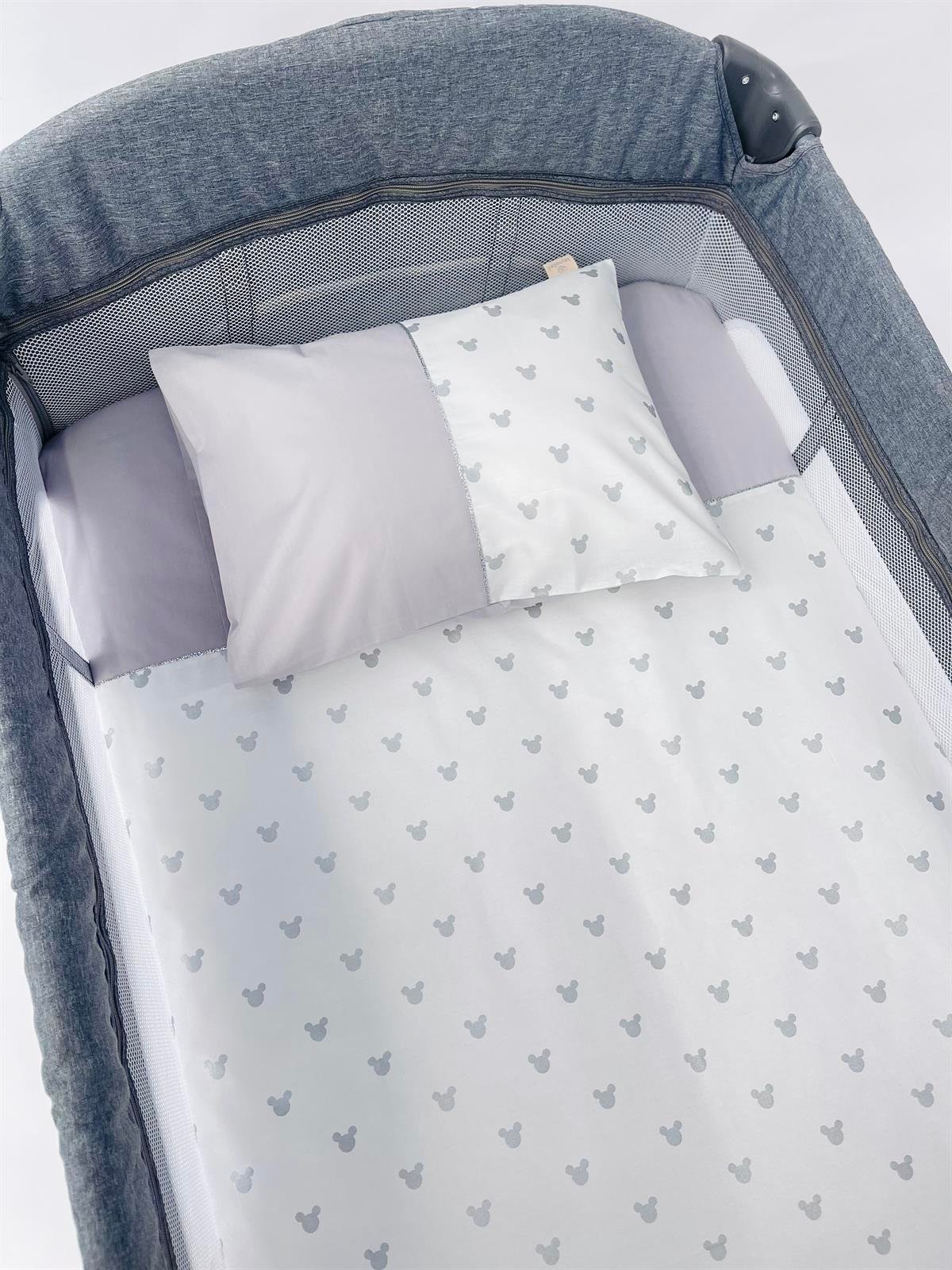 Silver Mickey Gri Nevresim Takımı | Nevresim Takımı Fiyatları - zeynebeli.com