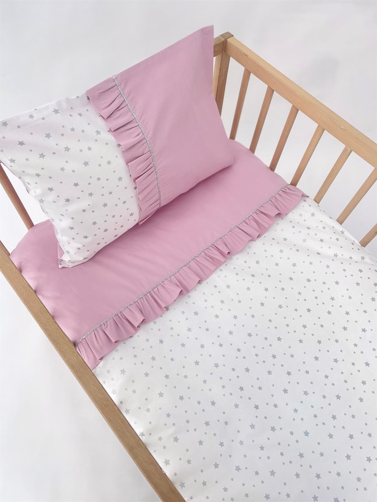 Silver Stars Lilac Nevresim Takımı | Nevresim Takımı Fiyatları - zeynebeli.com