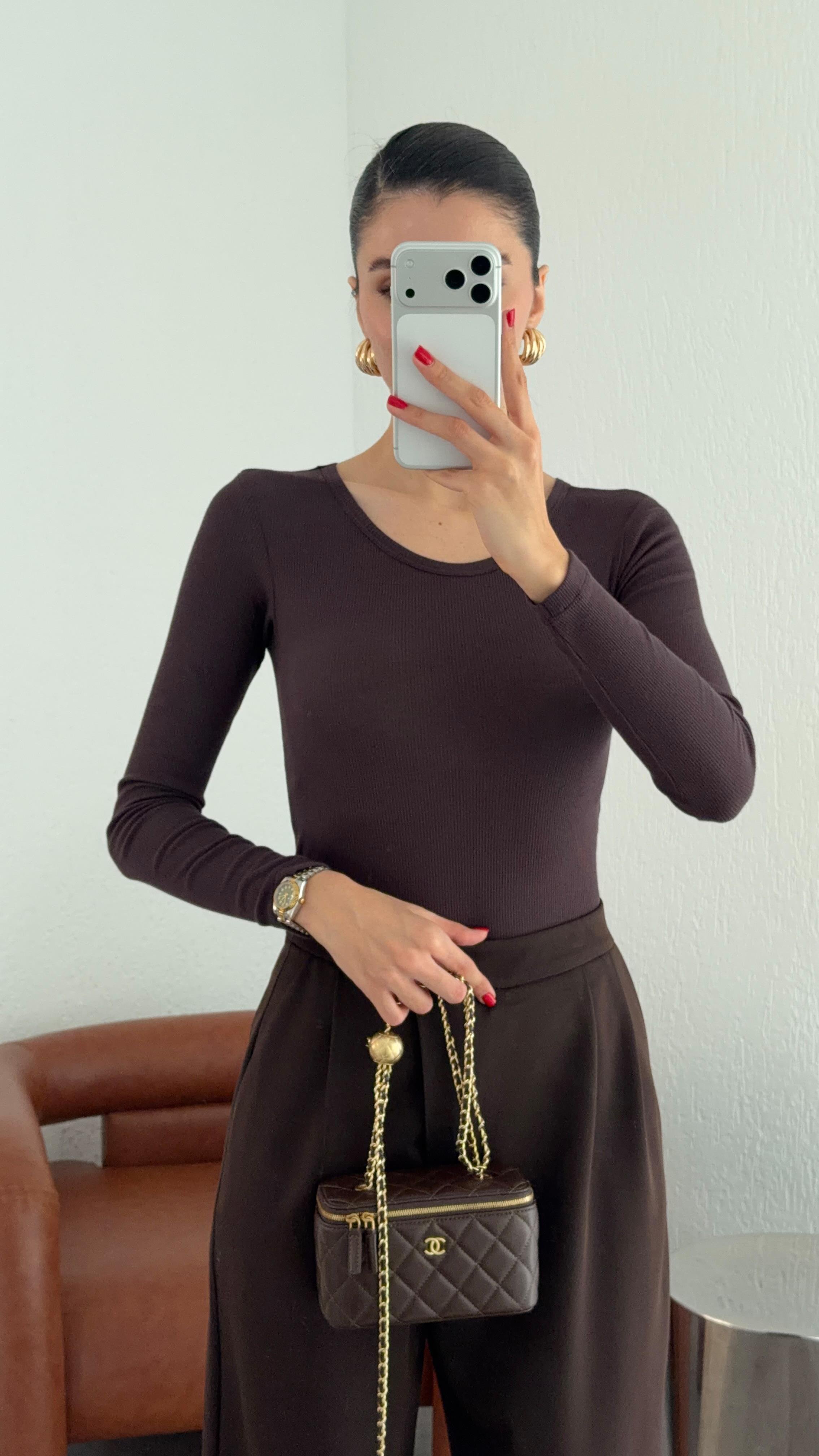 Acı Kahve Bodysuit
