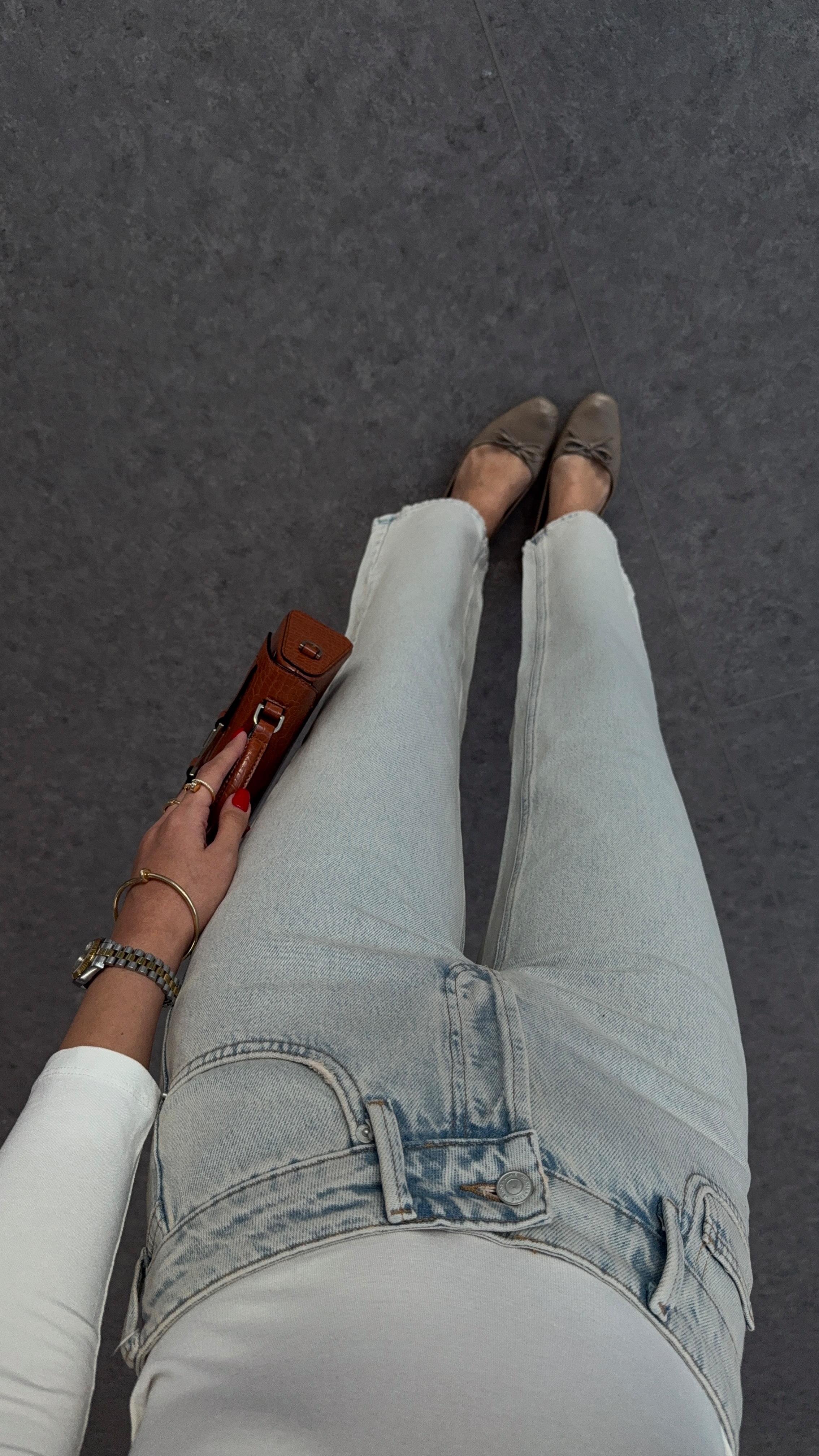 Açık Boyfriend Jean